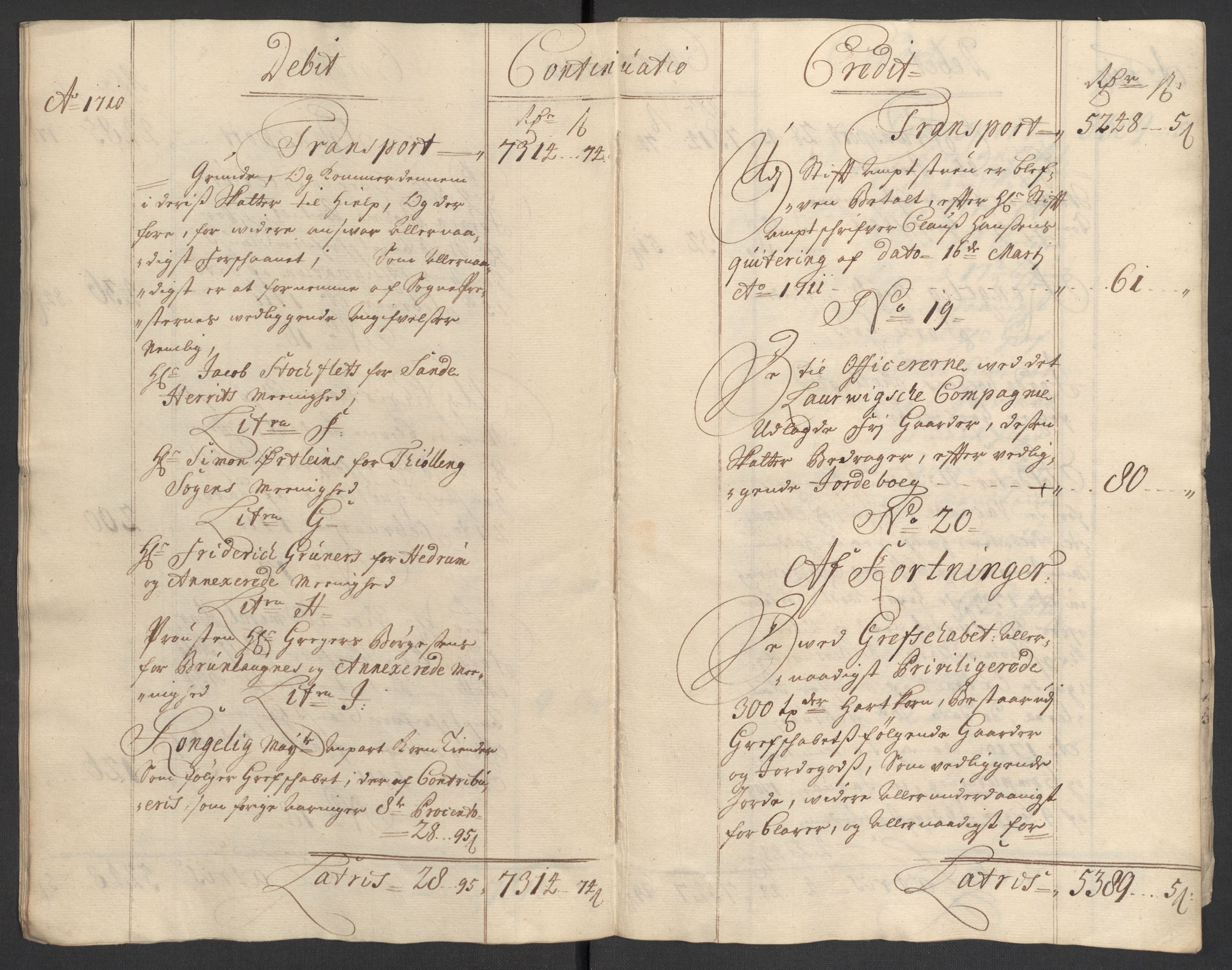 Rentekammeret inntil 1814, Reviderte regnskaper, Fogderegnskap, AV/RA-EA-4092/R33/L1981: Fogderegnskap Larvik grevskap, 1709-1710, p. 249