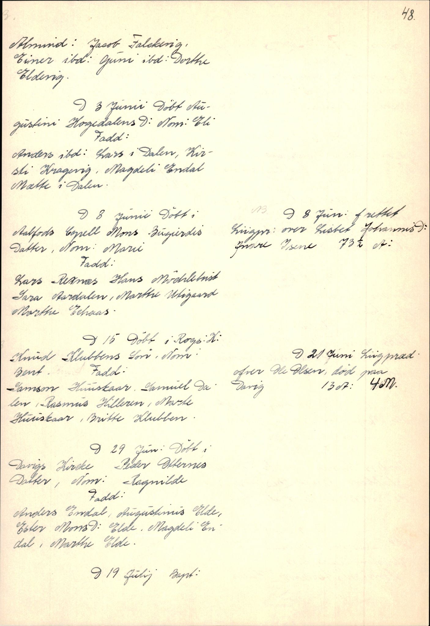 Samling av fulltekstavskrifter, SAB/FULLTEKST/B/14/0015: Davik sokneprestembete, ministerialbok nr. A 1, 1710-1742, p. 95