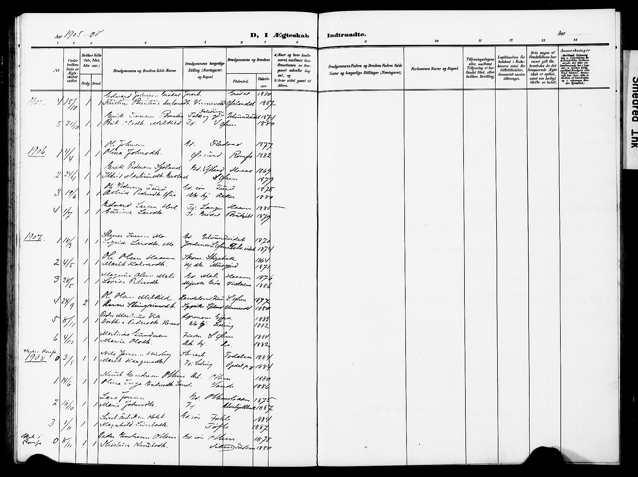 Ministerialprotokoller, klokkerbøker og fødselsregistre - Møre og Romsdal, AV/SAT-A-1454/590/L1017: Parish register (copy) no. 590C02, 1869-1931