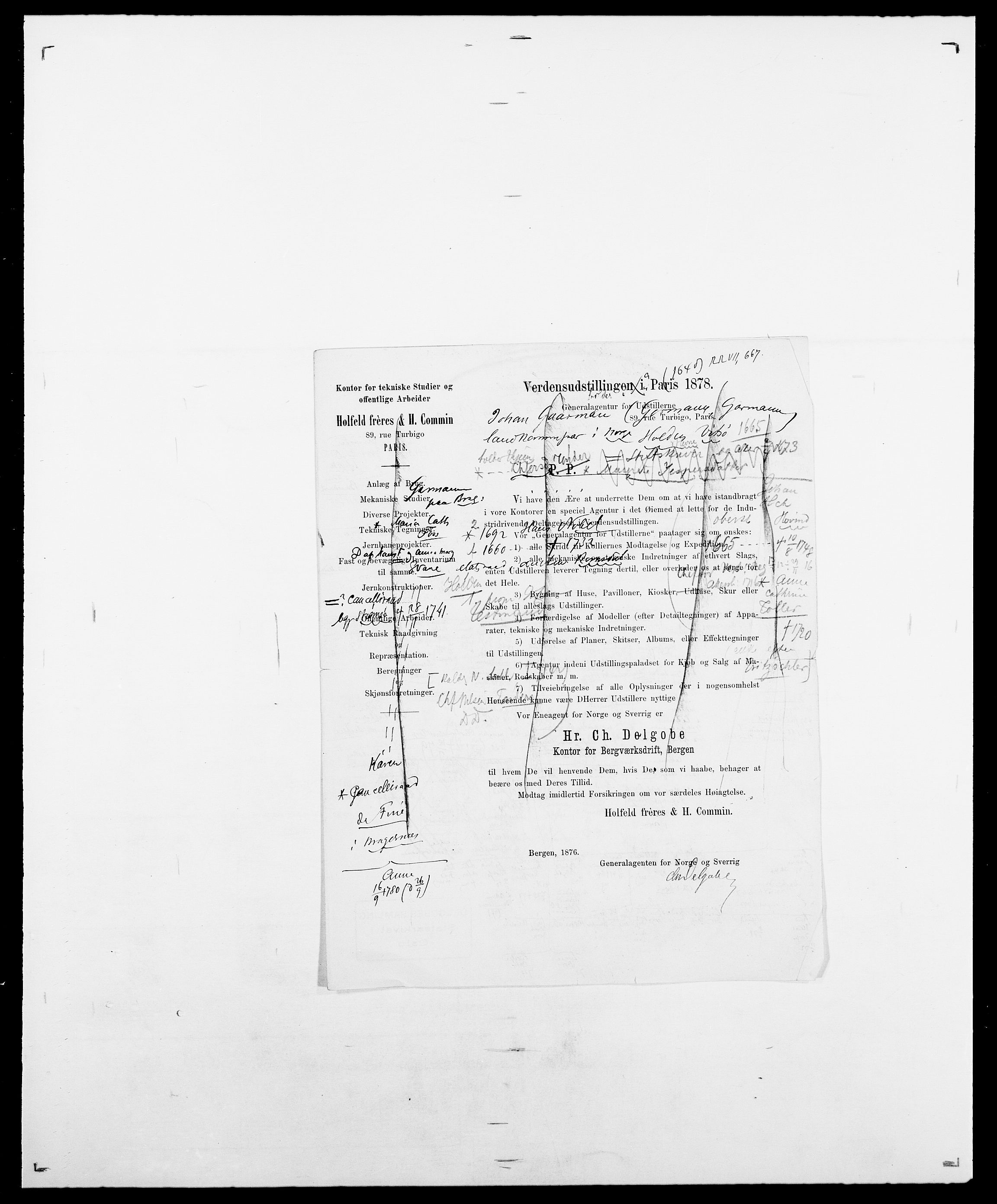 Delgobe, Charles Antoine - samling, AV/SAO-PAO-0038/D/Da/L0013: Forbos - Geving, p. 521