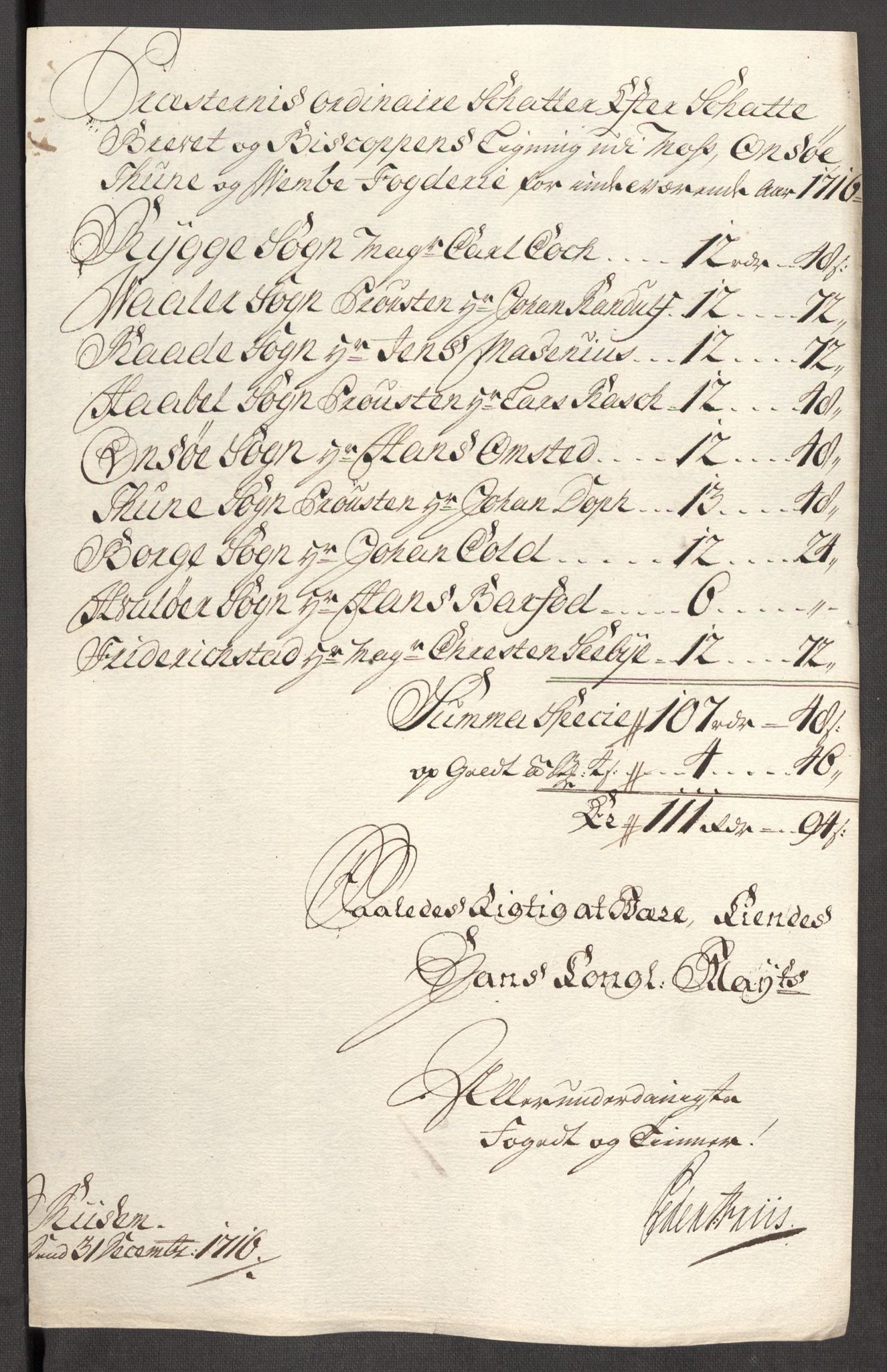 Rentekammeret inntil 1814, Reviderte regnskaper, Fogderegnskap, RA/EA-4092/R04/L0140: Fogderegnskap Moss, Onsøy, Tune, Veme og Åbygge, 1715-1716, p. 298