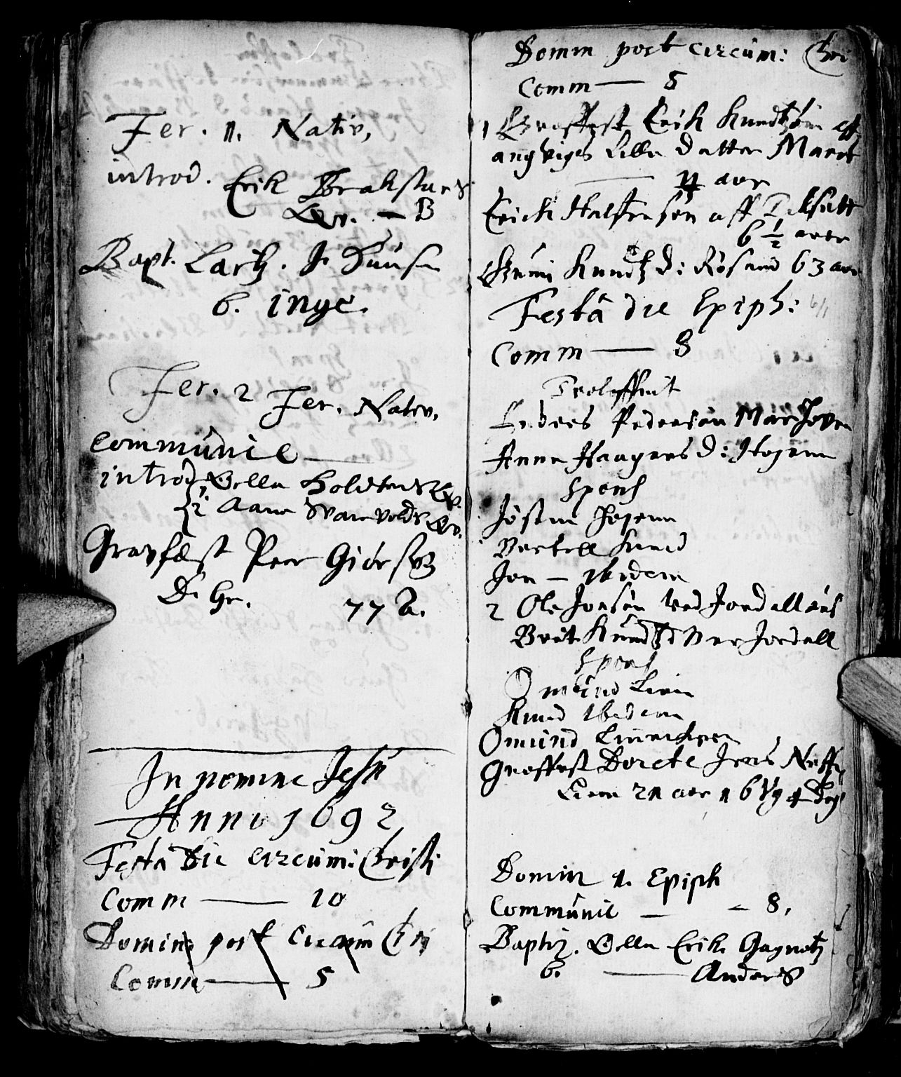 Ministerialprotokoller, klokkerbøker og fødselsregistre - Møre og Romsdal, AV/SAT-A-1454/586/L0976: Parish register (official) no. 586A02, 1664-1702