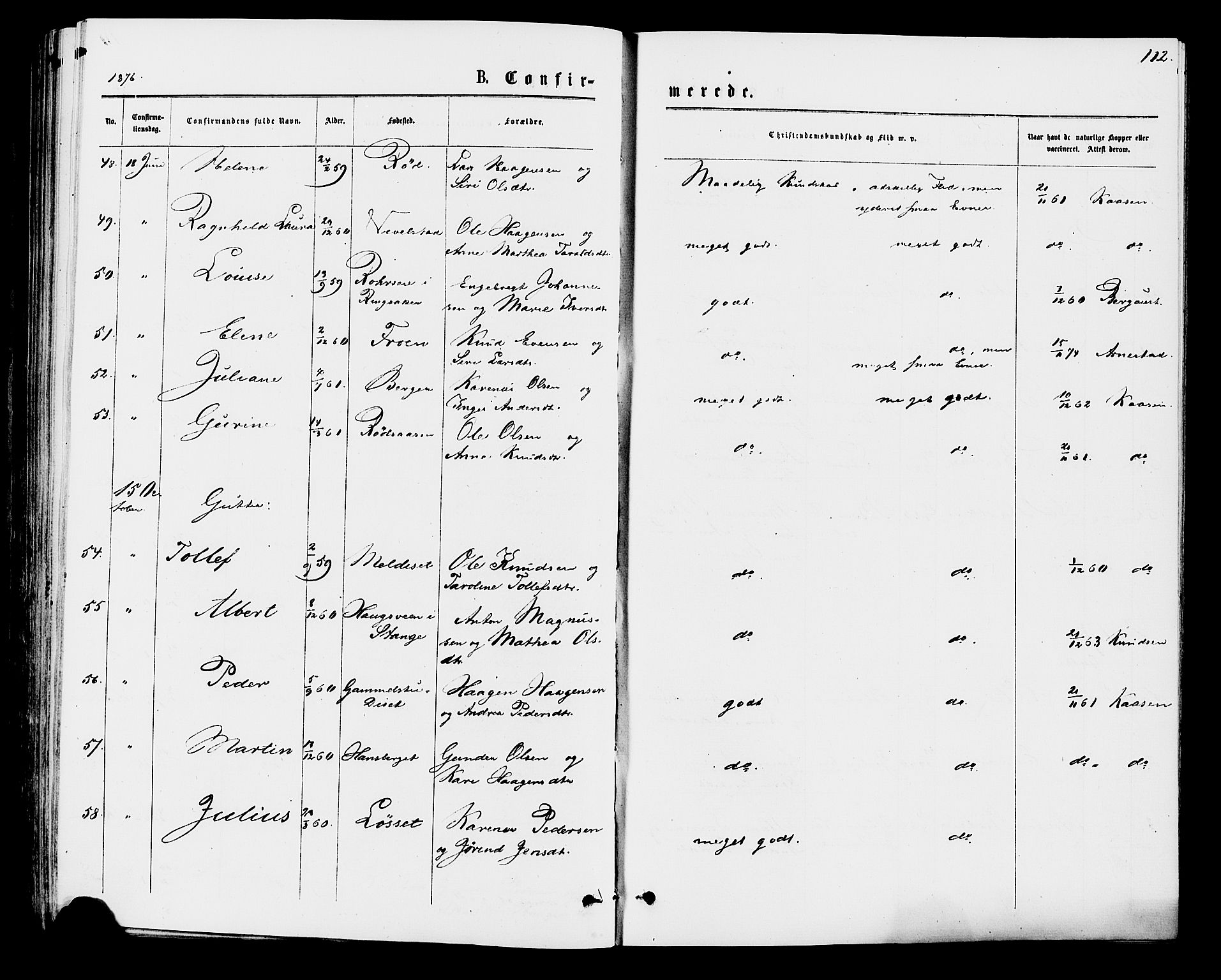 Åmot prestekontor, Hedmark, AV/SAH-PREST-056/H/Ha/Haa/L0009: Parish register (official) no. 9, 1875-1883, p. 112