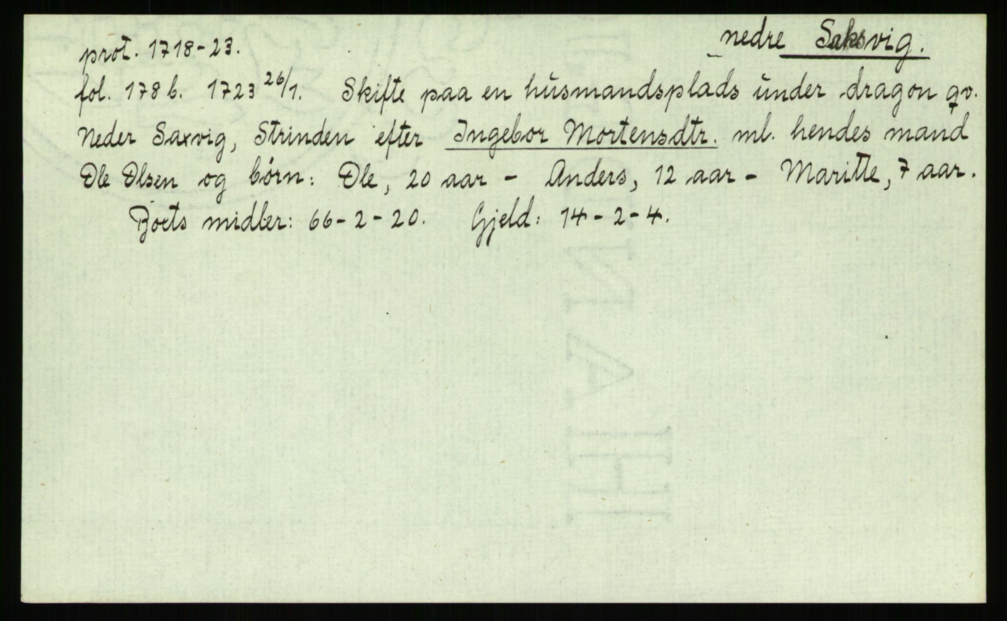 Strinda og Selbu sorenskriveri, AV/SAT-A-0015/3, 1700-1766, p. 1185