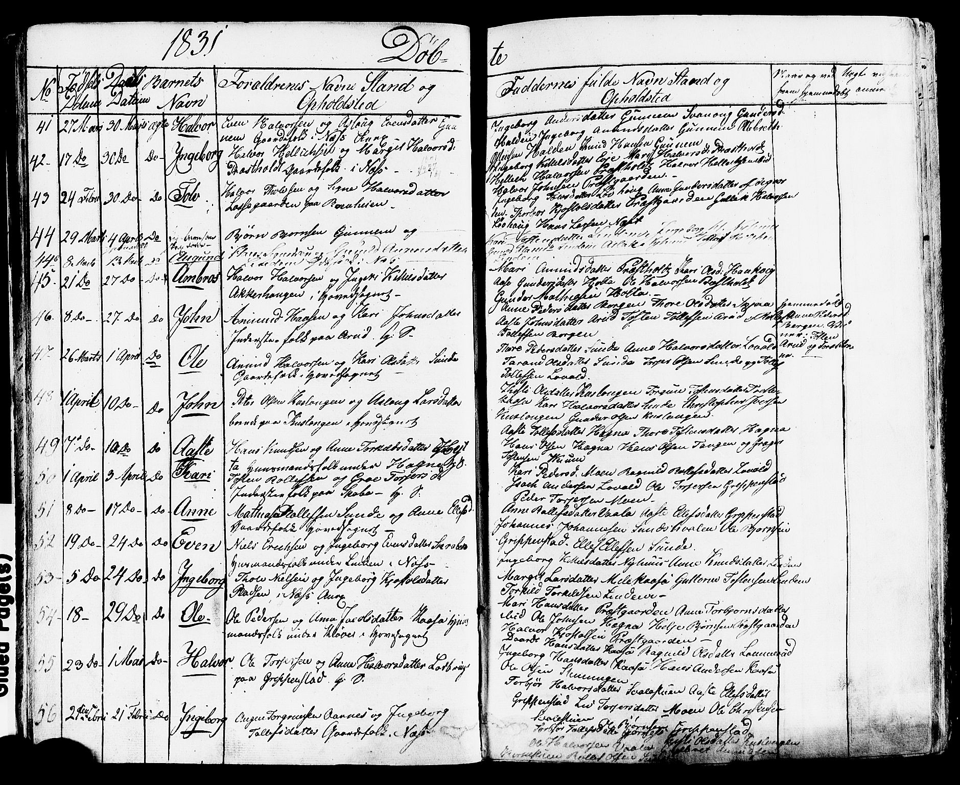 Sauherad kirkebøker, AV/SAKO-A-298/F/Fa/L0006: Parish register (official) no. I 6, 1827-1850, p. 28