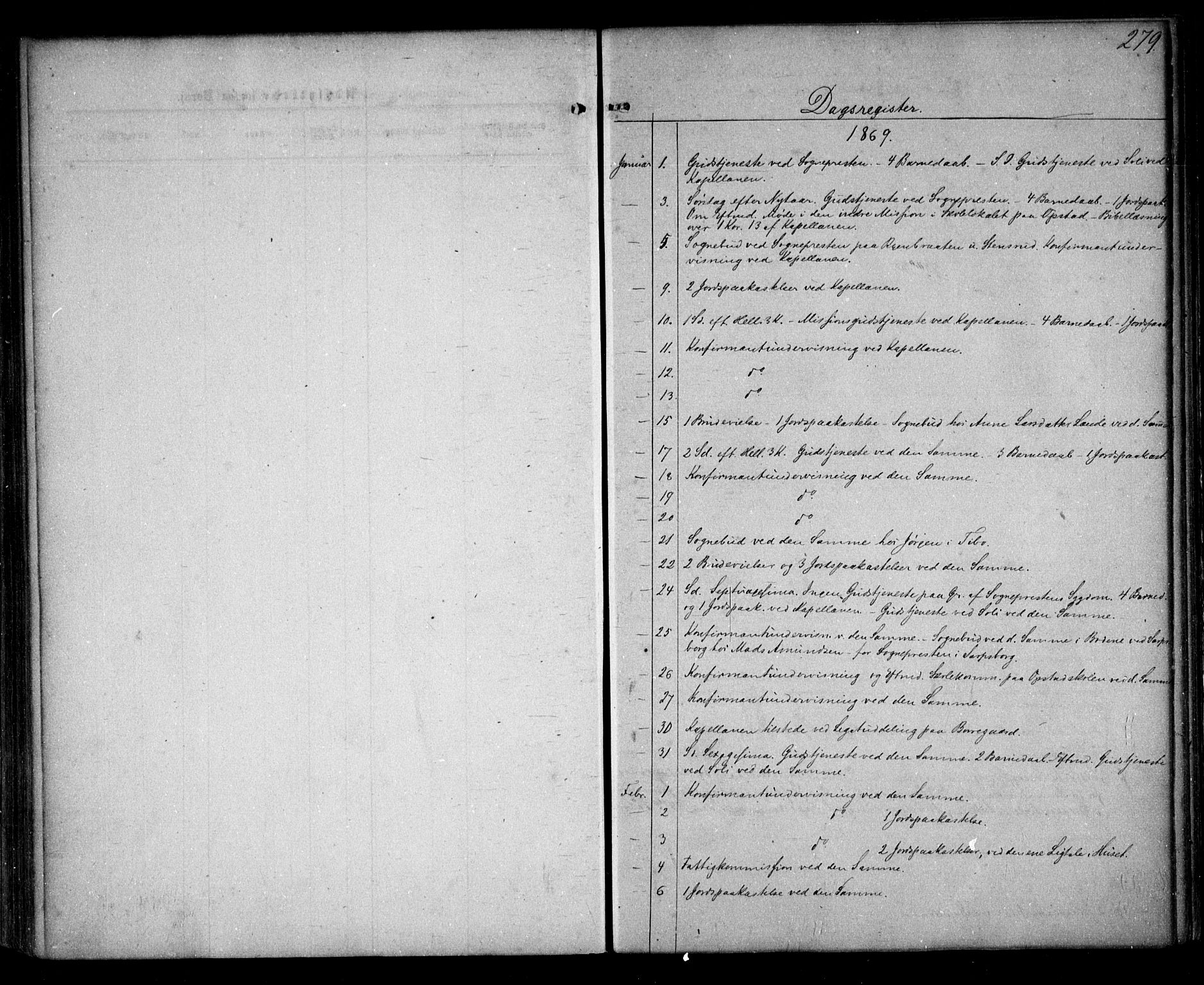 Tune prestekontor Kirkebøker, SAO/A-2007/F/Fa/L0015: Parish register (official) no. 15, 1869-1873, p. 279