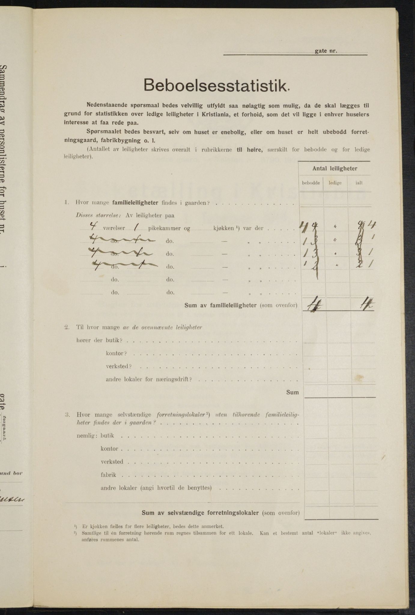 OBA, Municipal Census 1914 for Kristiania, 1914, p. 29487