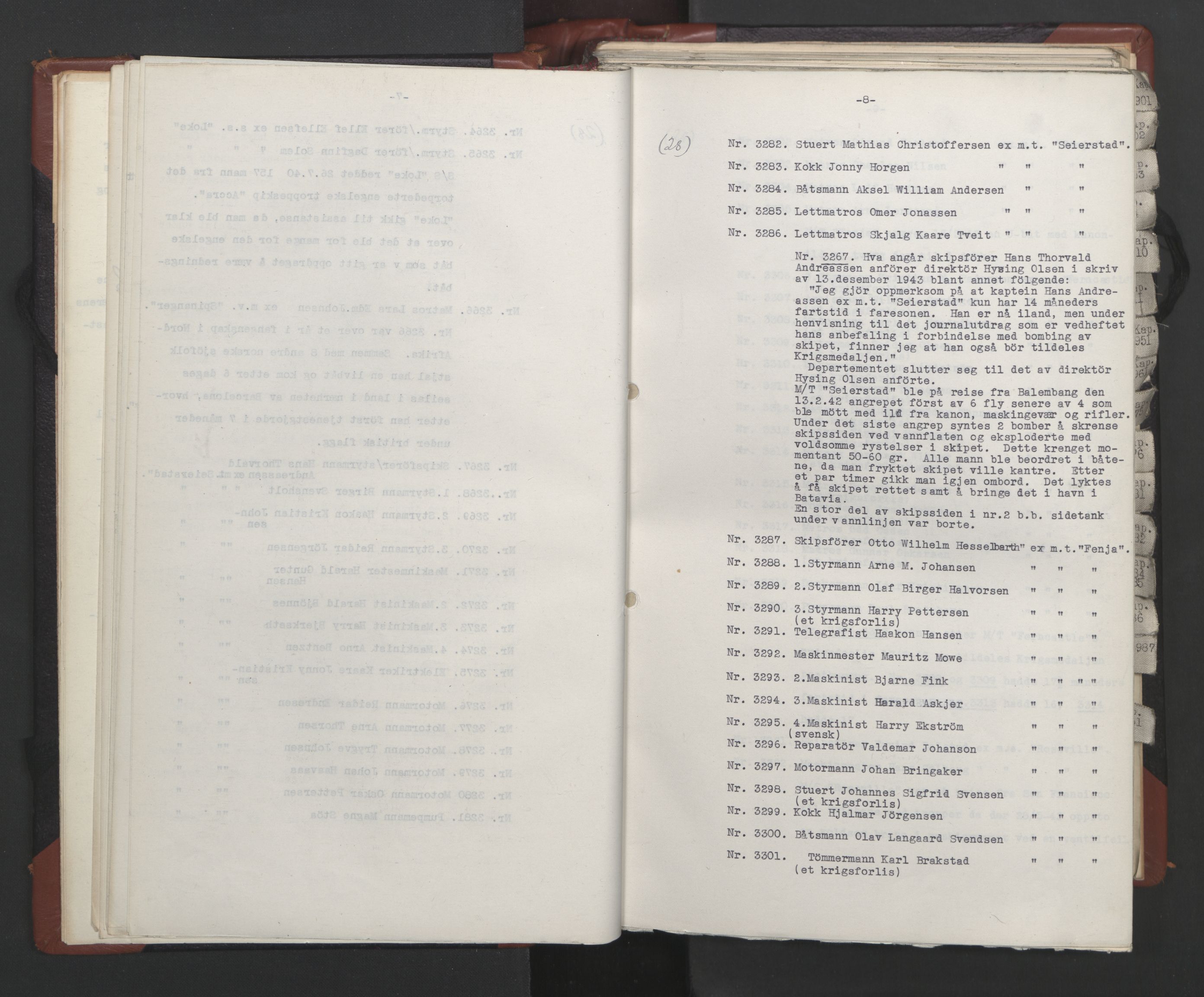 Statsrådssekretariatet, AV/RA-S-1001/A/Ac/L0124: Kgl. res. 14/1-30/6, 1944, p. 24