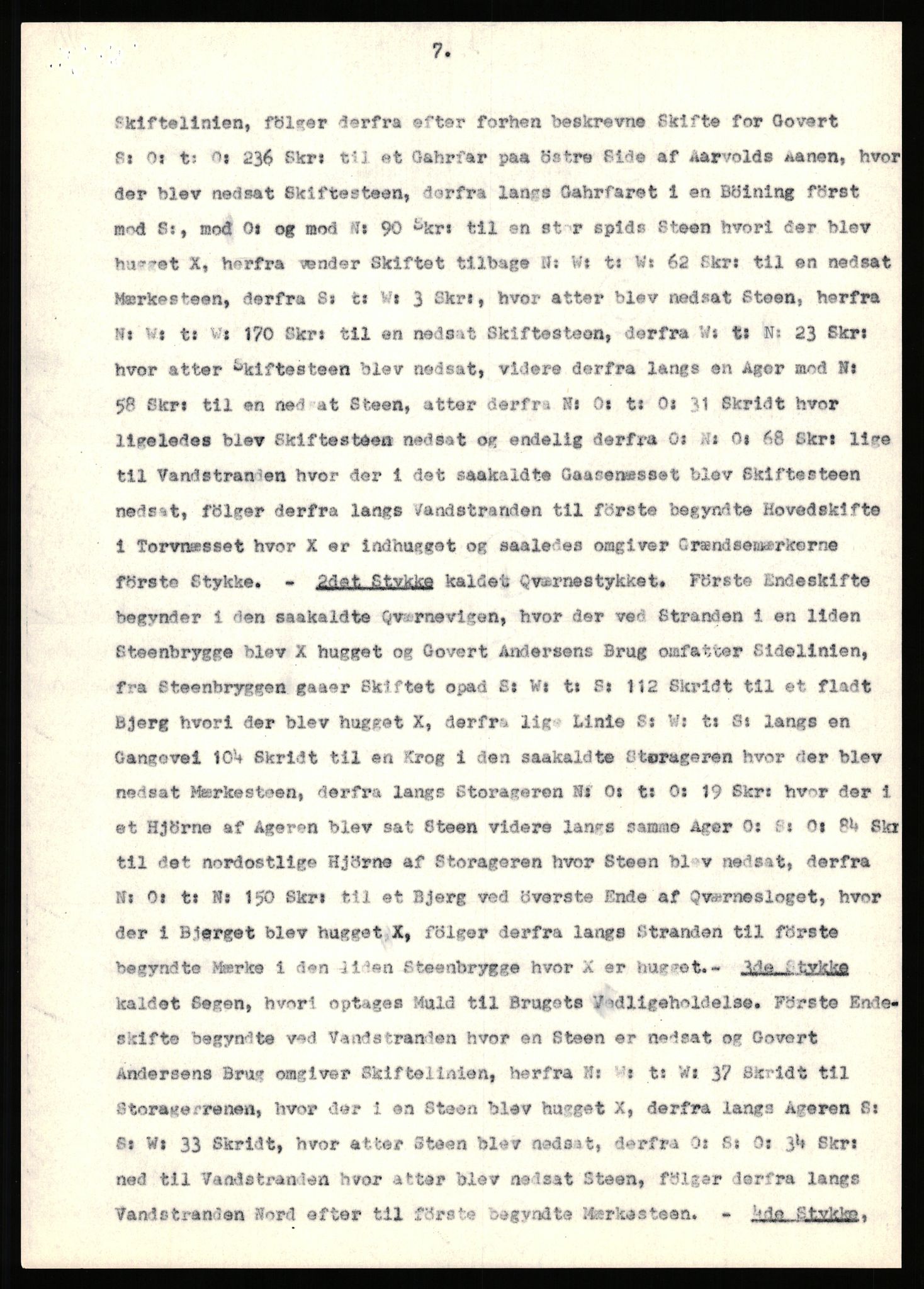 Statsarkivet i Stavanger, AV/SAST-A-101971/03/Y/Yj/L0087: Avskrifter sortert etter gårdsnavn: Tjemsland nordre - Todhammer, 1750-1930, p. 354