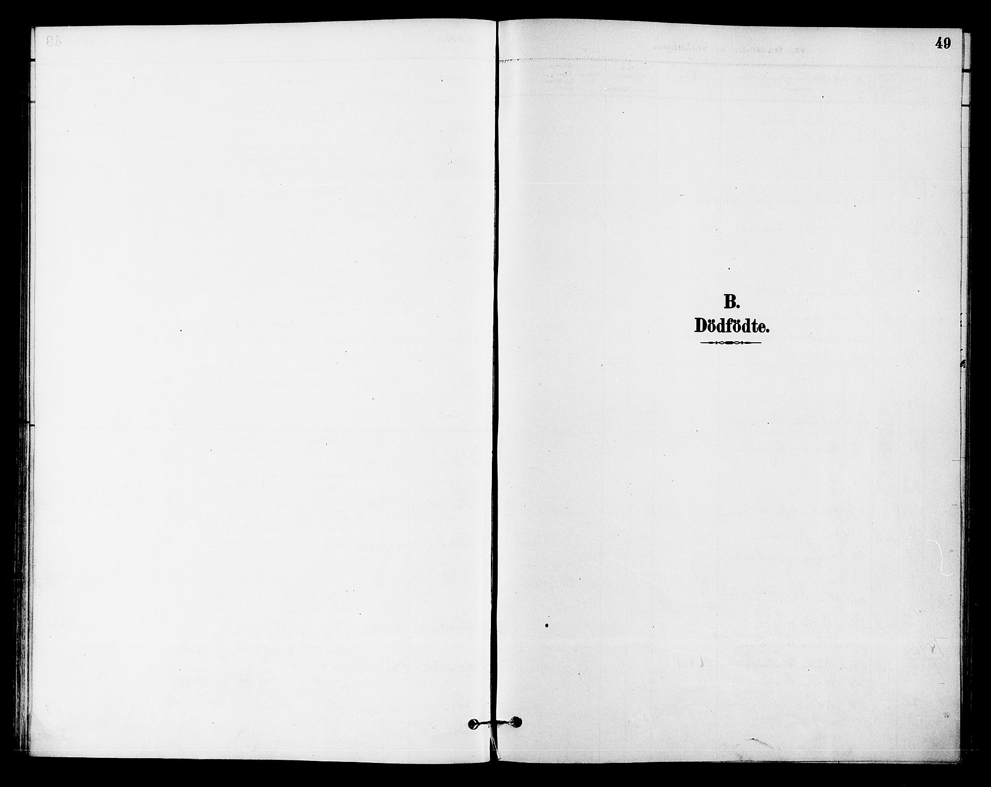 Ådal kirkebøker, SAKO/A-248/F/Fb/L0001: Parish register (official) no. II 1, 1884-1897, p. 49