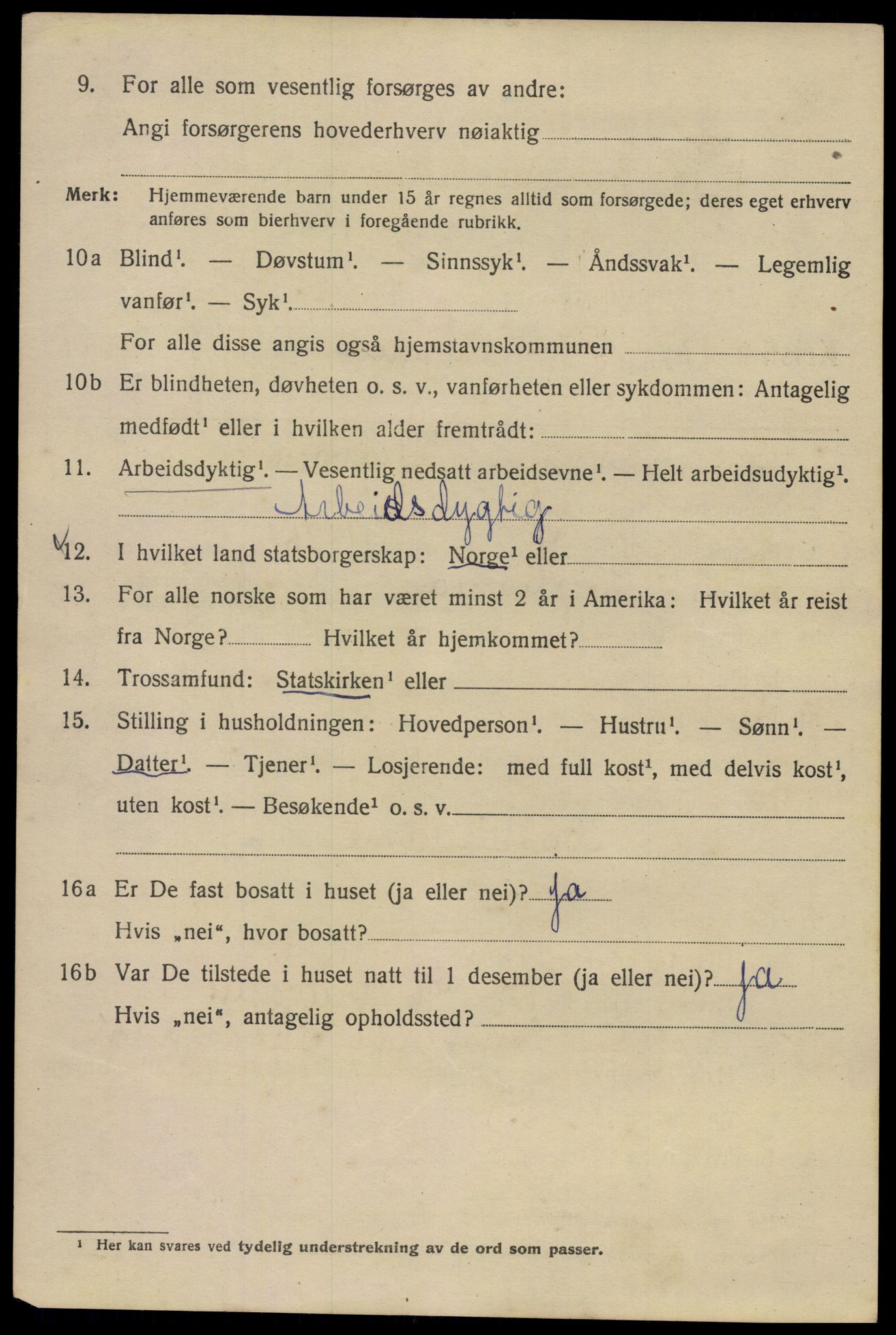 SAO, 1920 census for Kristiania, 1920, p. 511460