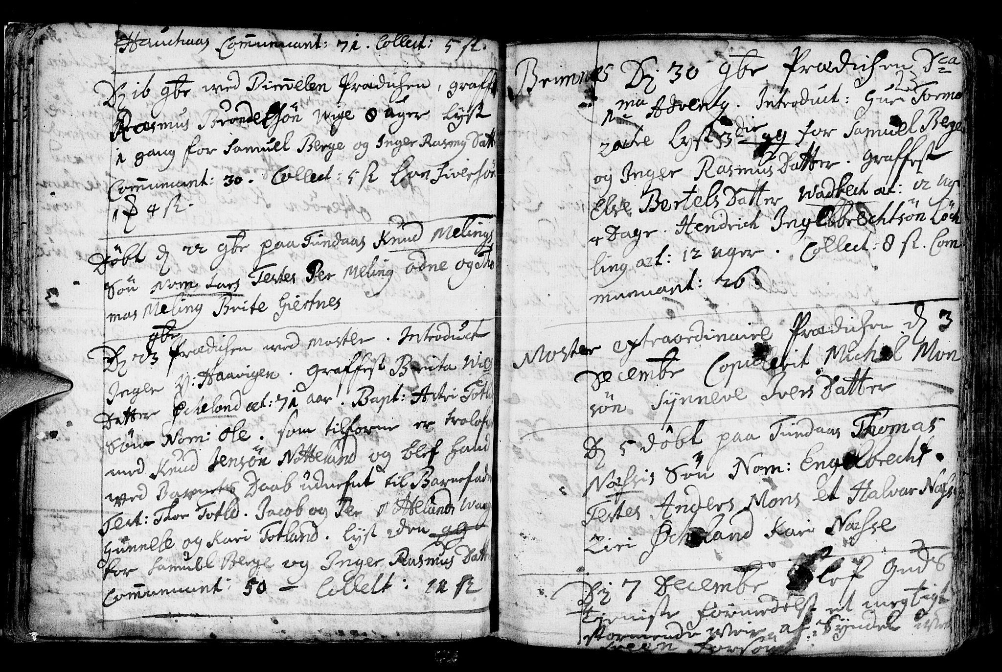 Finnås sokneprestembete, AV/SAB-A-99925/H/Ha/Haa/Haaa/L0001: Parish register (official) no. A 1, 1718-1744, p. 23