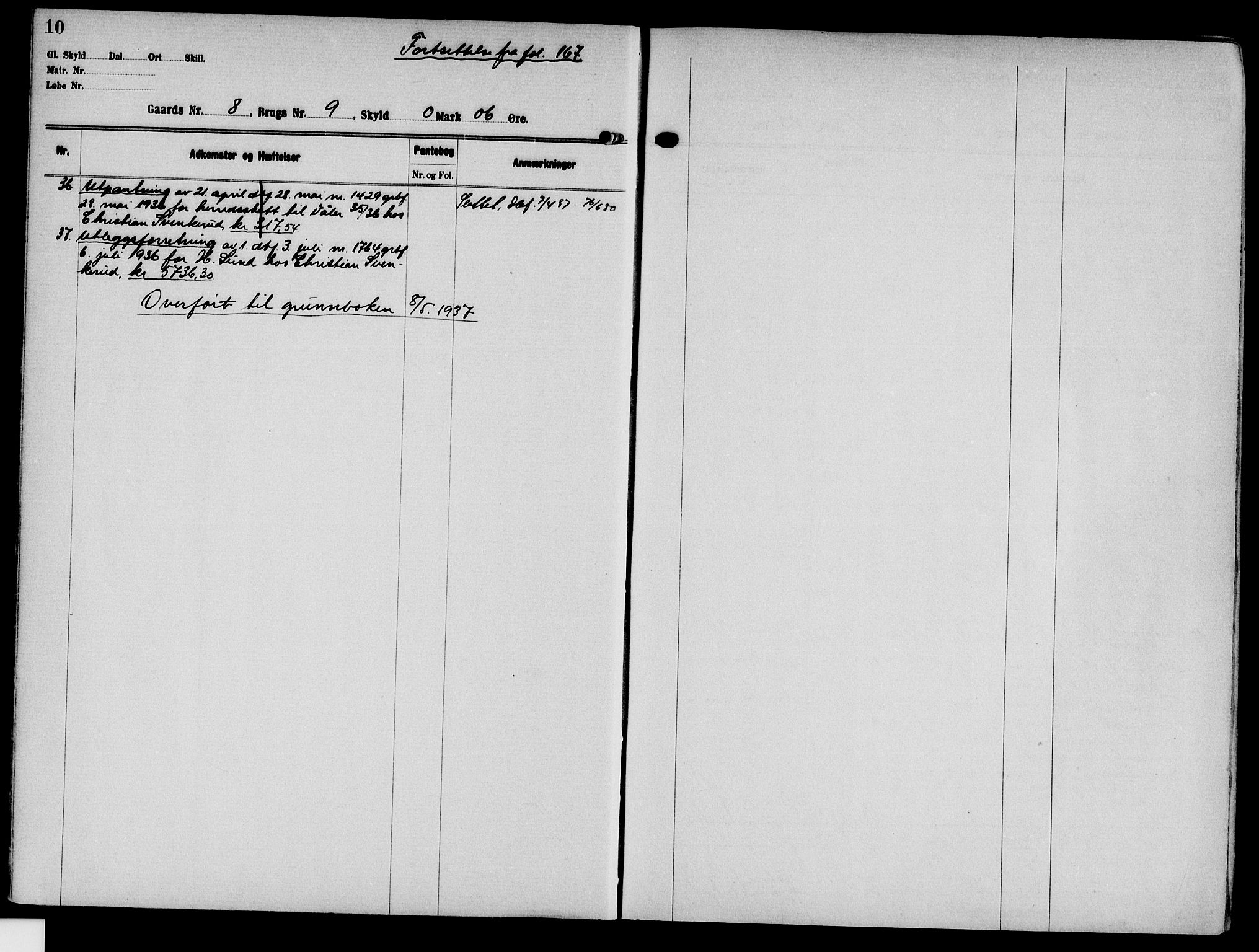 Solør tingrett, AV/SAH-TING-008/H/Ha/Hak/L0001: Mortgage register no. I, 1900-1935, p. 10