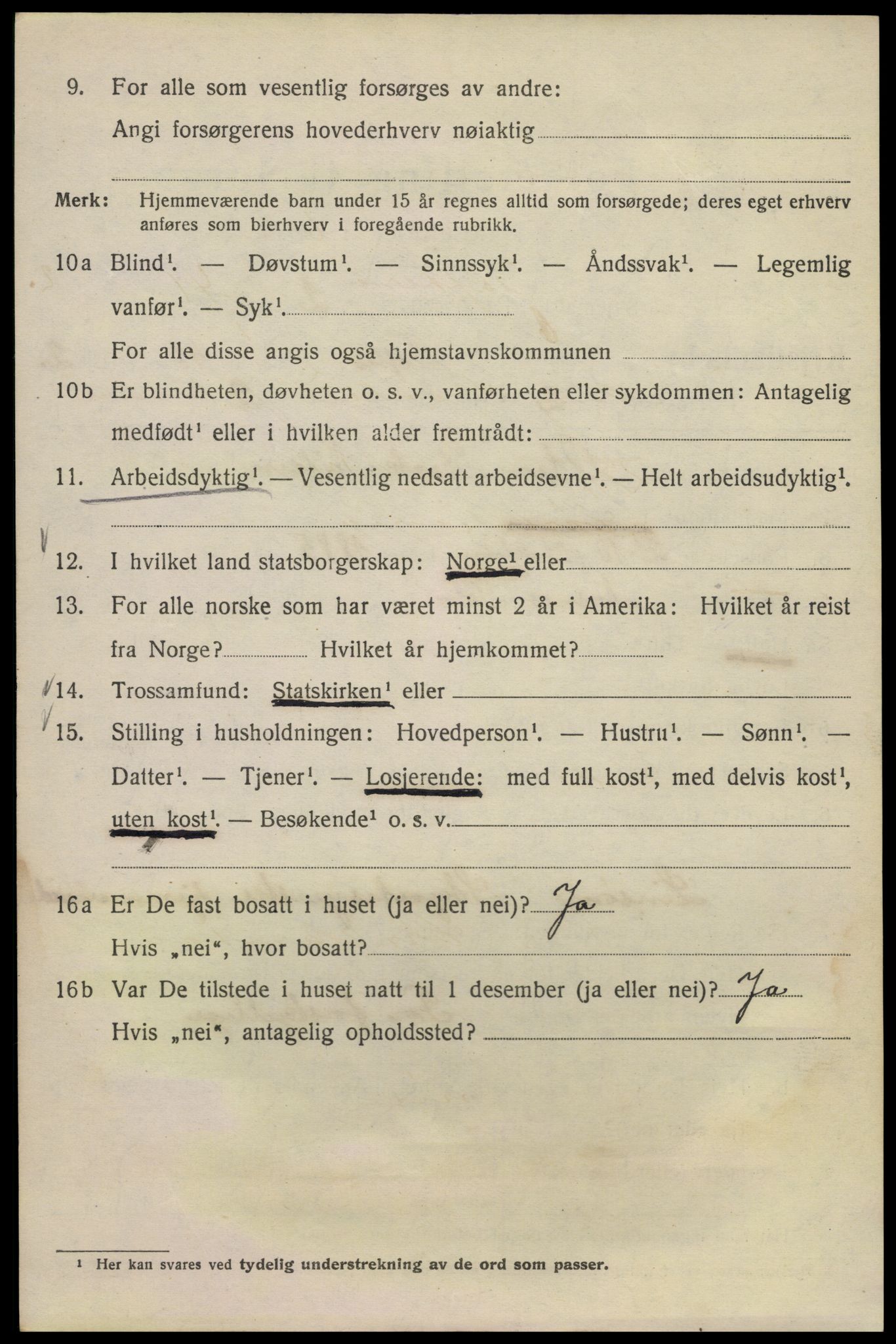 SAO, 1920 census for Kristiania, 1920, p. 585032