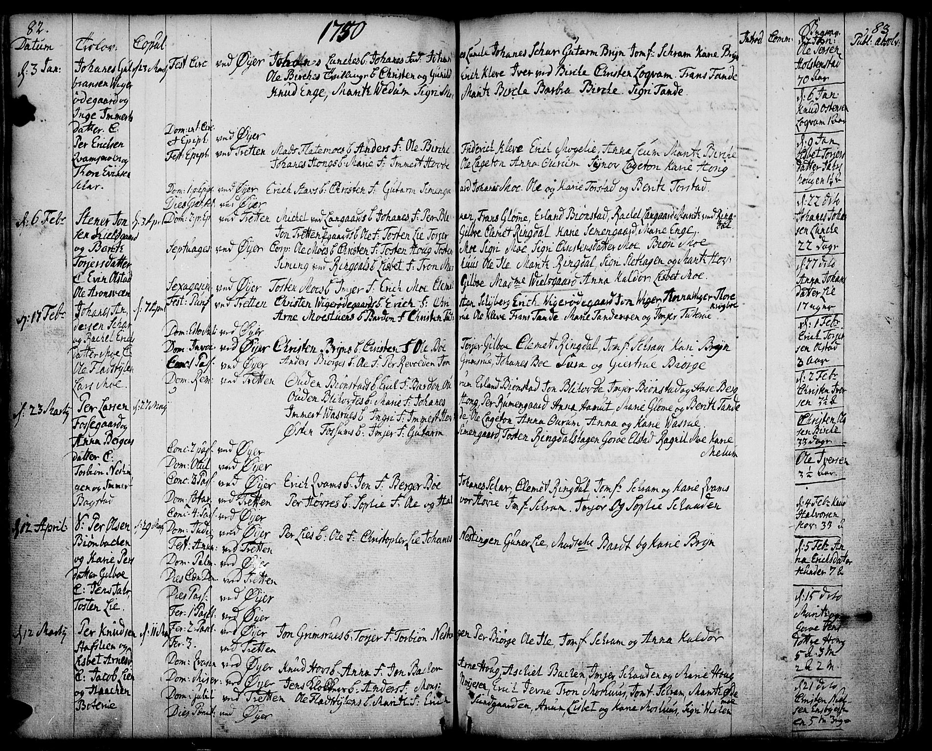 Øyer prestekontor, SAH/PREST-084/H/Ha/Haa/L0002: Parish register (official) no. 2, 1733-1784, p. 80-81
