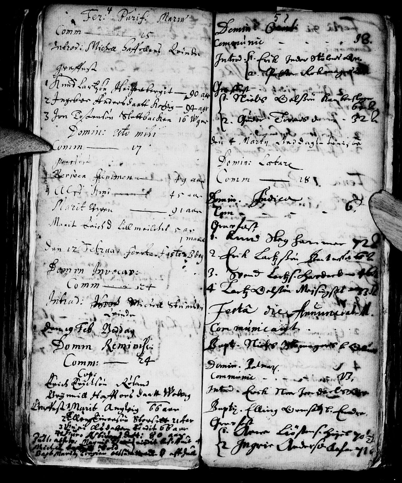 Ministerialprotokoller, klokkerbøker og fødselsregistre - Møre og Romsdal, AV/SAT-A-1454/586/L0976: Parish register (official) no. 586A02, 1664-1702