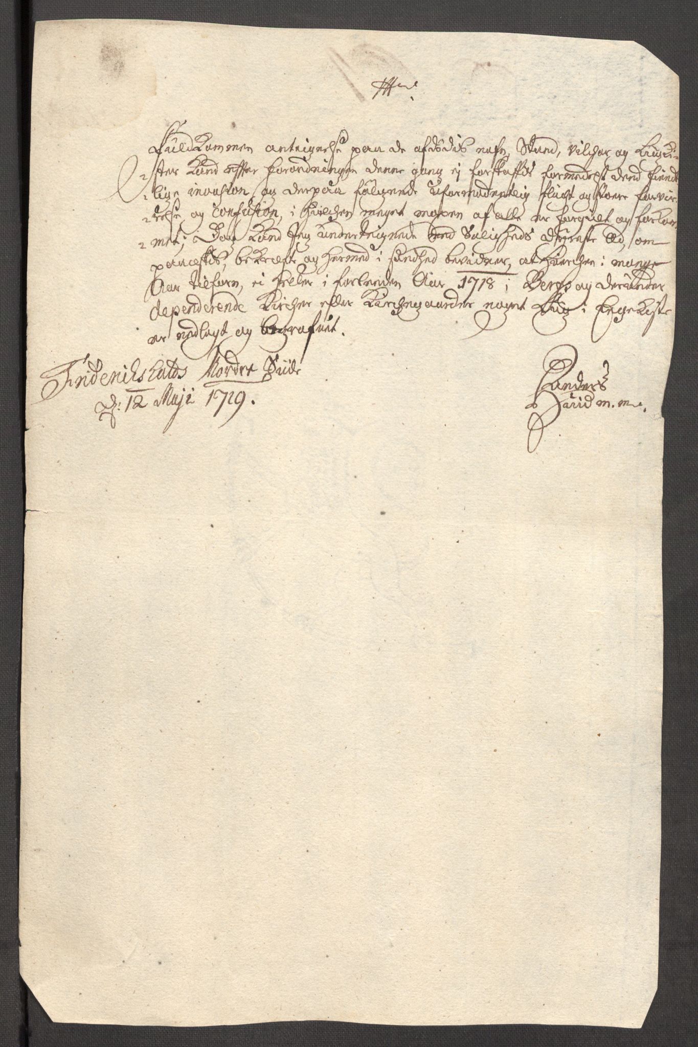 Rentekammeret inntil 1814, Reviderte regnskaper, Fogderegnskap, AV/RA-EA-4092/R01/L0024: Fogderegnskap Idd og Marker, 1717-1718, p. 260