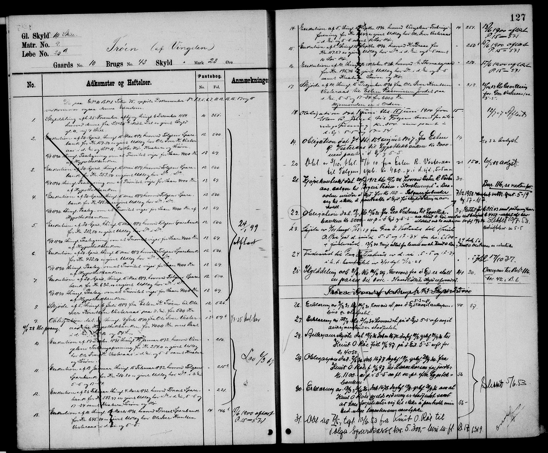 Nord-Østerdal tingrett, AV/SAH-TING-020/H/Ha/Hah/L0048: Mortgage register no. 1, 1897, p. 127