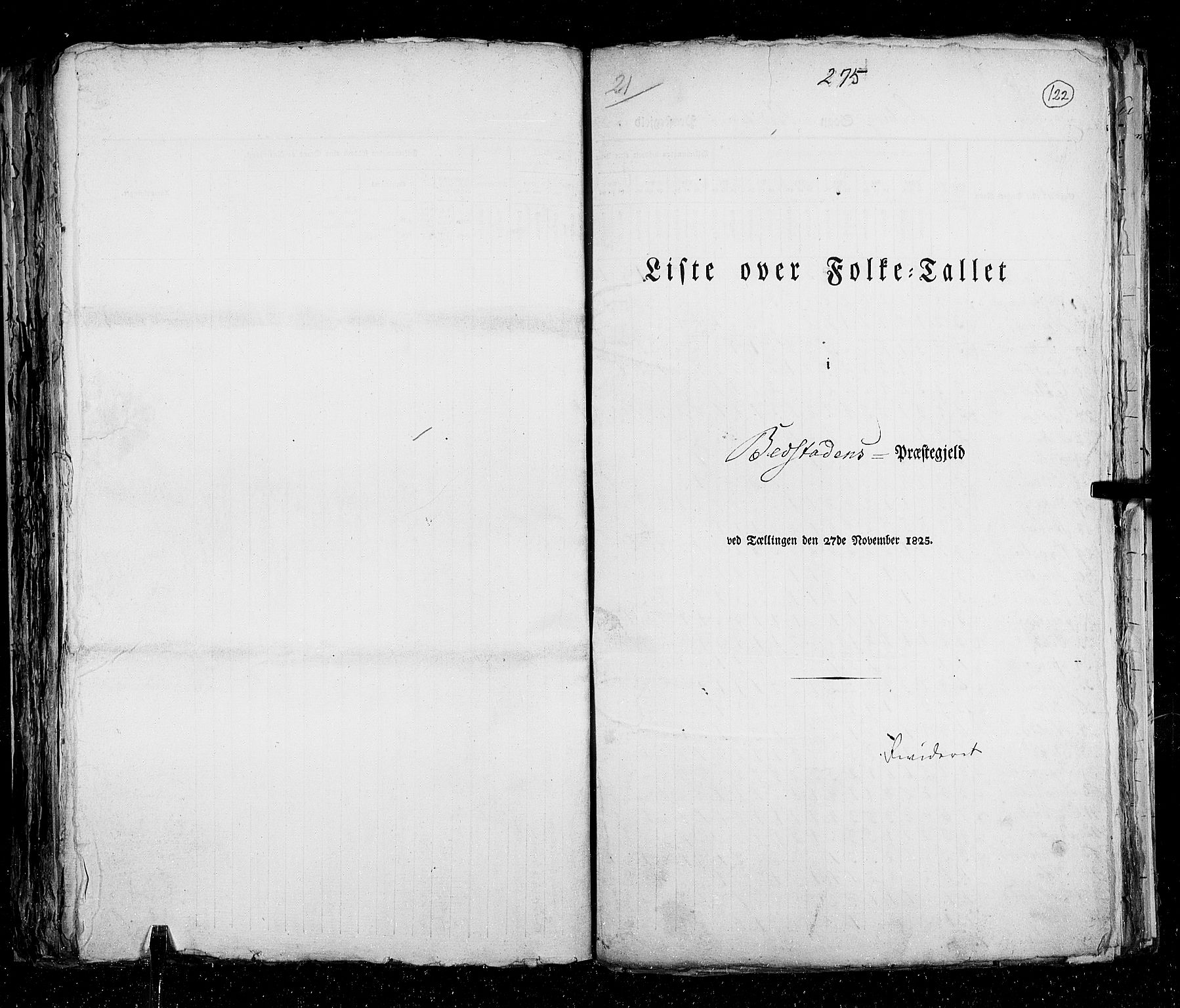 RA, Census 1825, vol. 17: Nordre Trondhjem amt, 1825, p. 122