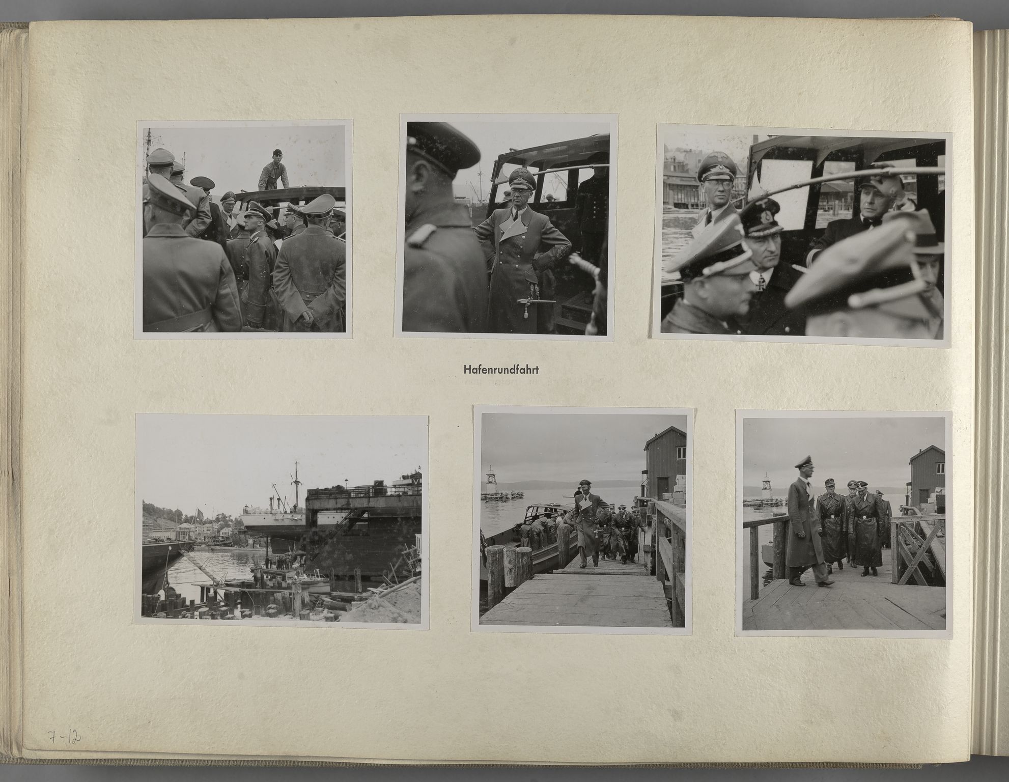 Tyske arkiver, Reichskommissariat, Bildarchiv, RA/RAFA-3309/U/L0071: Fotoalbum: Mit dem Reichskommissar nach Nordnorwegen und Finnland 10. bis 27. Juli 1942, 1942, p. 14