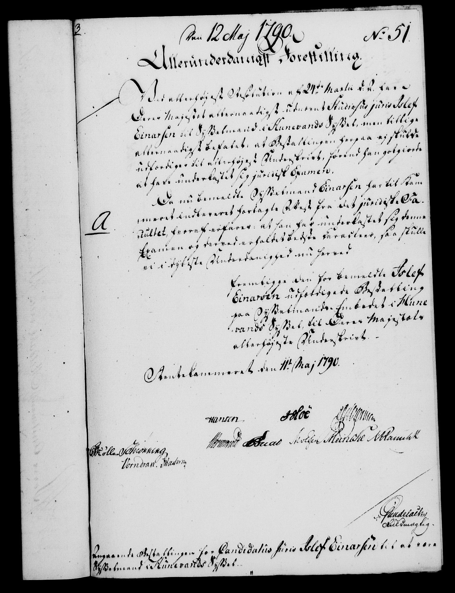 Rentekammeret, Kammerkanselliet, RA/EA-3111/G/Gf/Gfa/L0072: Norsk relasjons- og resolusjonsprotokoll (merket RK 52.72), 1790, p. 244