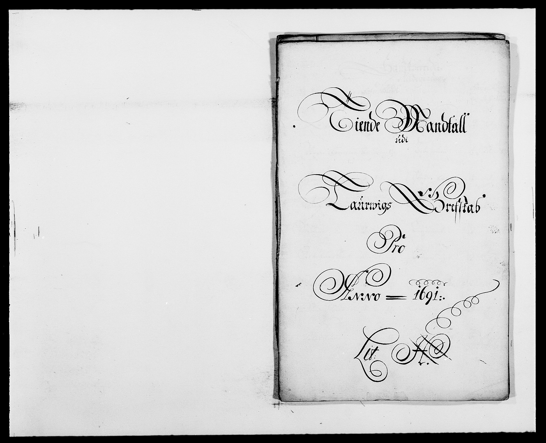 Rentekammeret inntil 1814, Reviderte regnskaper, Fogderegnskap, AV/RA-EA-4092/R33/L1972: Fogderegnskap Larvik grevskap, 1690-1691, p. 379