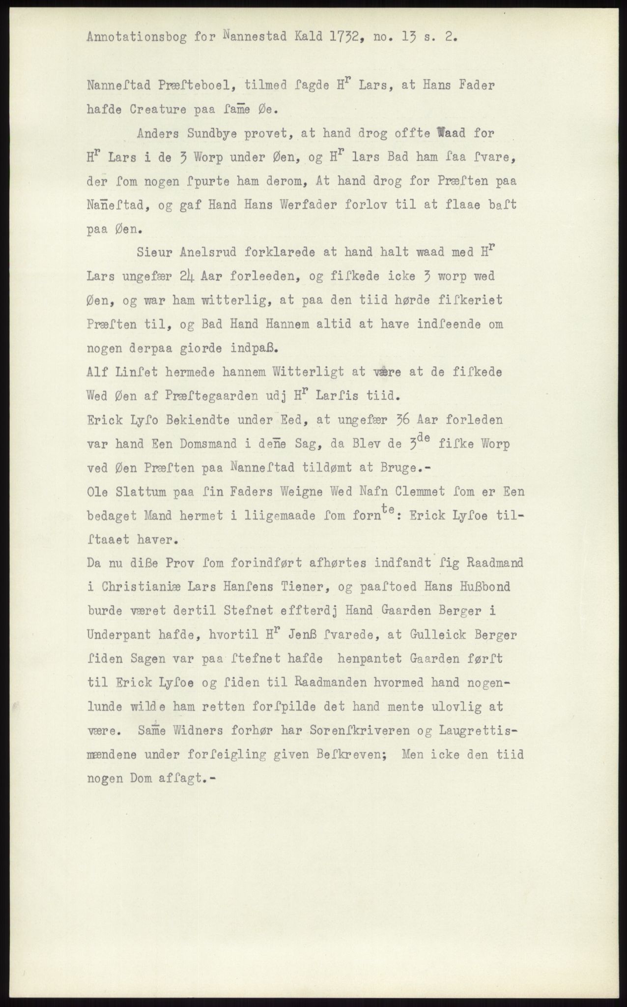 Samlinger til kildeutgivelse, Diplomavskriftsamlingen, RA/EA-4053/H/Ha, p. 1127