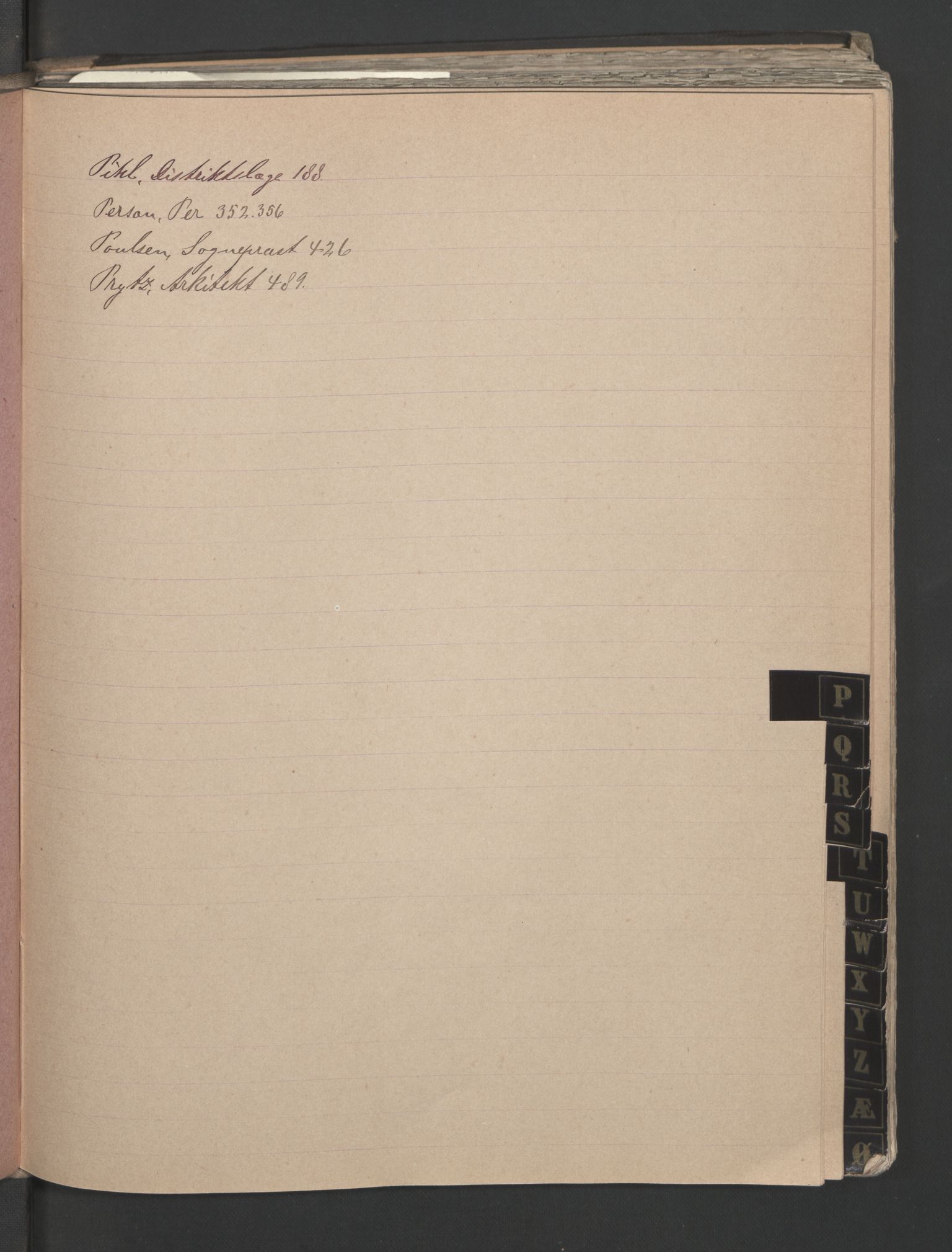 Kunstindustrimuseet i Oslo, NMFK/KIM-1001/B/L0001/0003: Kopibøker I-II 1876-1885 / Kopibok II 1881-1885, 1881-1885, p. 17