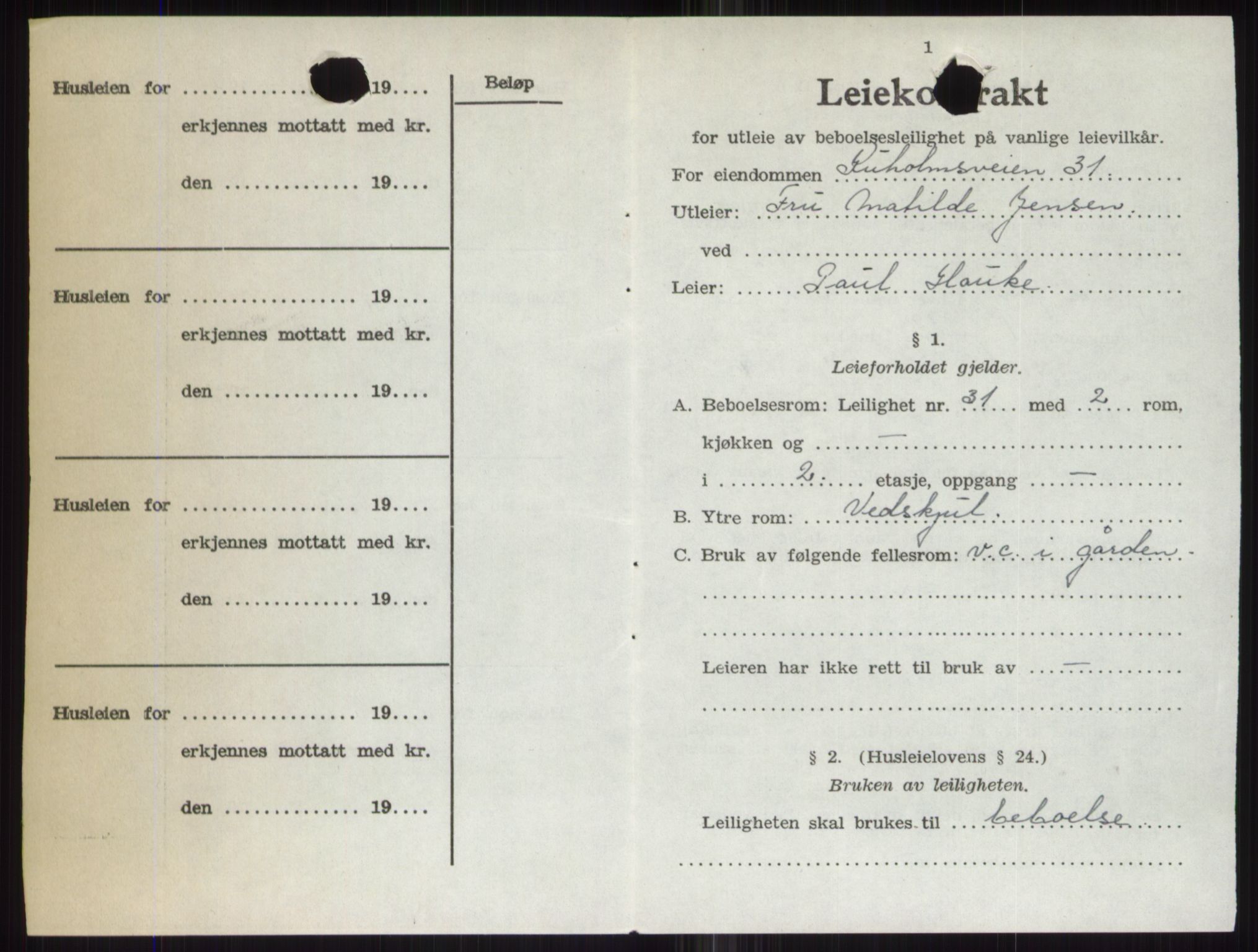 Kristiansand byrett, SAK/1223-0001/G/Gb/Gbb/L0011: Mortgage book no. B 14, 1948-1949, Diary no: : 837/1948