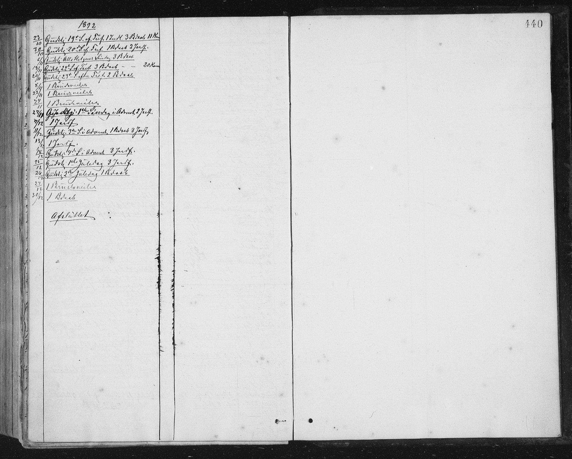 Ministerialprotokoller, klokkerbøker og fødselsregistre - Sør-Trøndelag, AV/SAT-A-1456/659/L0745: Parish register (copy) no. 659C02, 1869-1892, p. 440