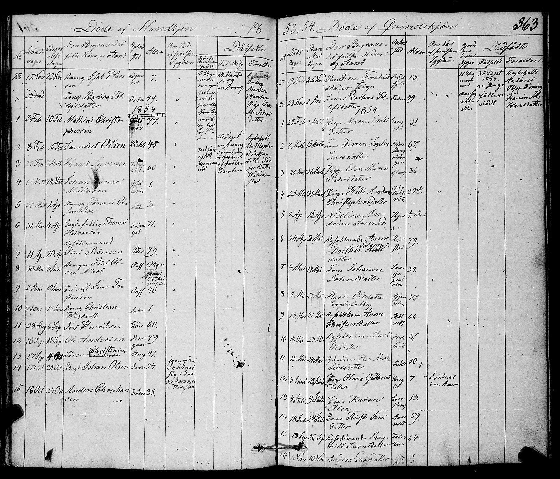 Ramnes kirkebøker, AV/SAKO-A-314/F/Fa/L0005: Parish register (official) no. I 5, 1841-1861, p. 362-363