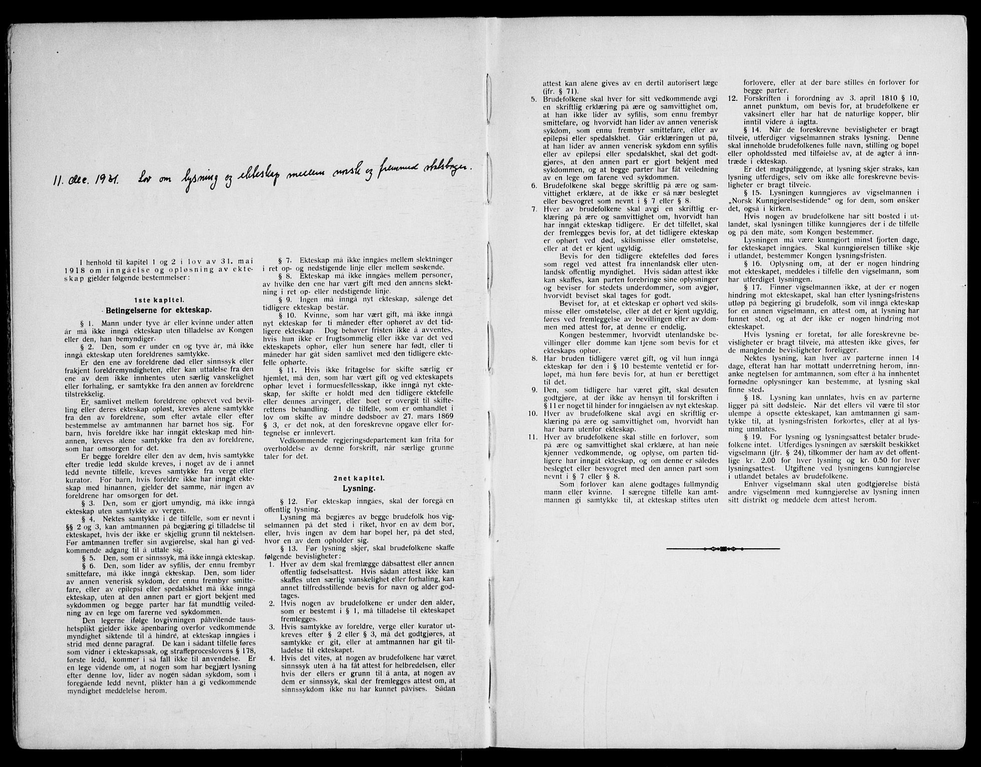 Bragernes kirkebøker, SAKO/A-6/H/Ha/L0015: Banns register no. 15, 1937-1946