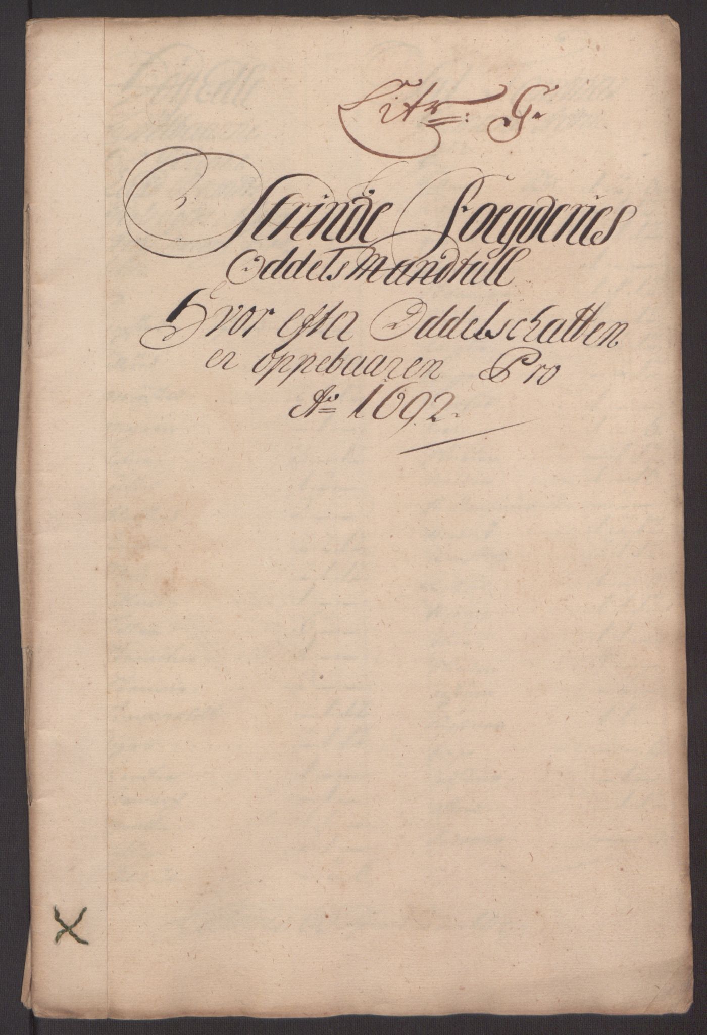 Rentekammeret inntil 1814, Reviderte regnskaper, Fogderegnskap, RA/EA-4092/R61/L4103: Fogderegnskap Strinda og Selbu, 1691-1692, p. 298
