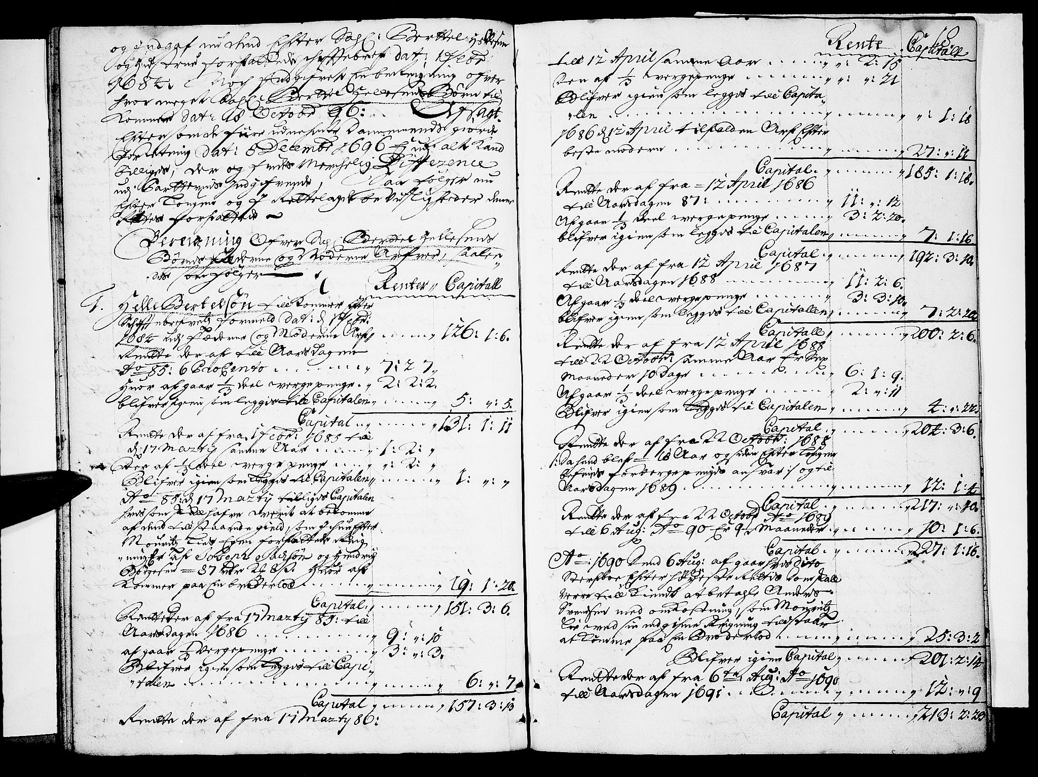 Christiania byfogd, AV/SAO-A-11543/F/Fb/L0025: Tingbok, 1697, p. 17b-18a