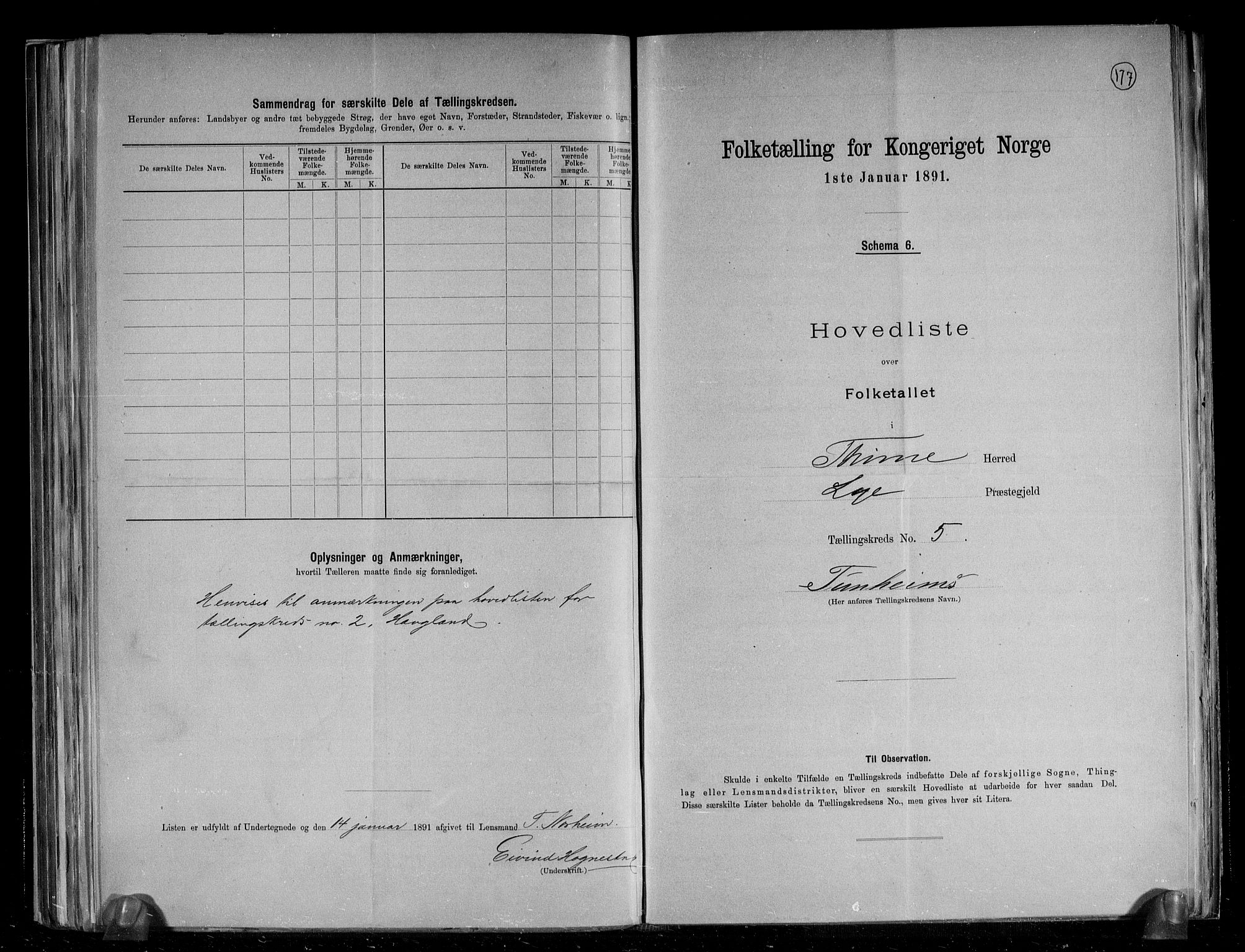 RA, 1891 census for 1121 Time, 1891, p. 15