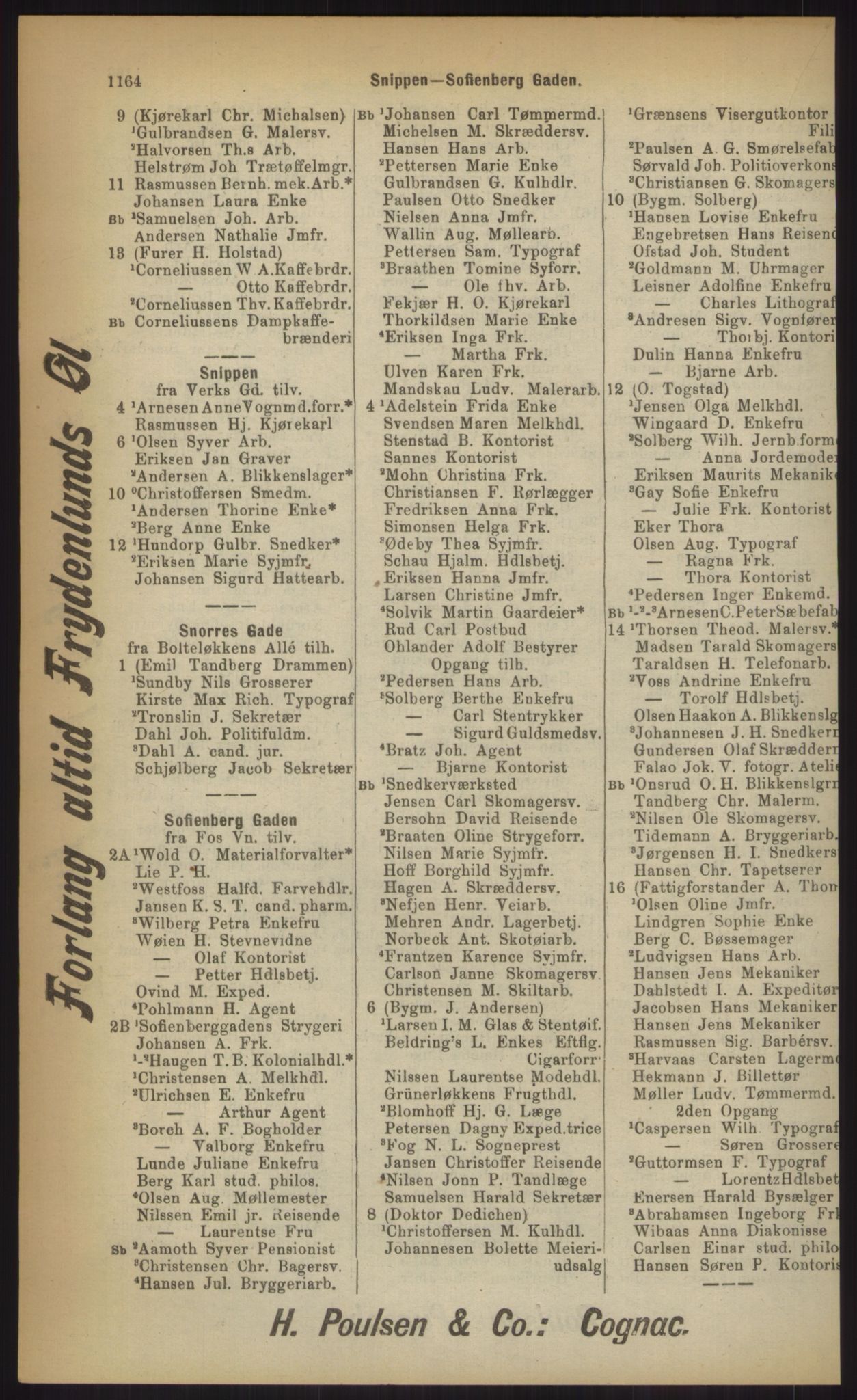 Kristiania/Oslo adressebok, PUBL/-, 1903, p. 1164