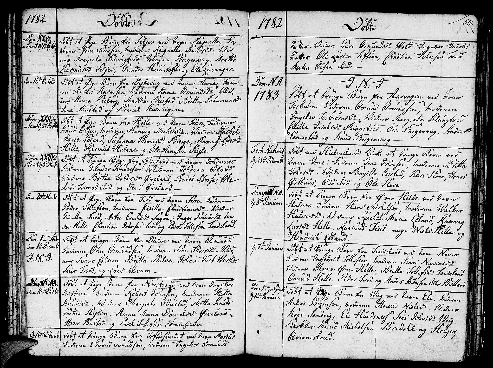 Nedstrand sokneprestkontor, AV/SAST-A-101841/01/IV: Parish register (official) no. A 4, 1779-1795, p. 53