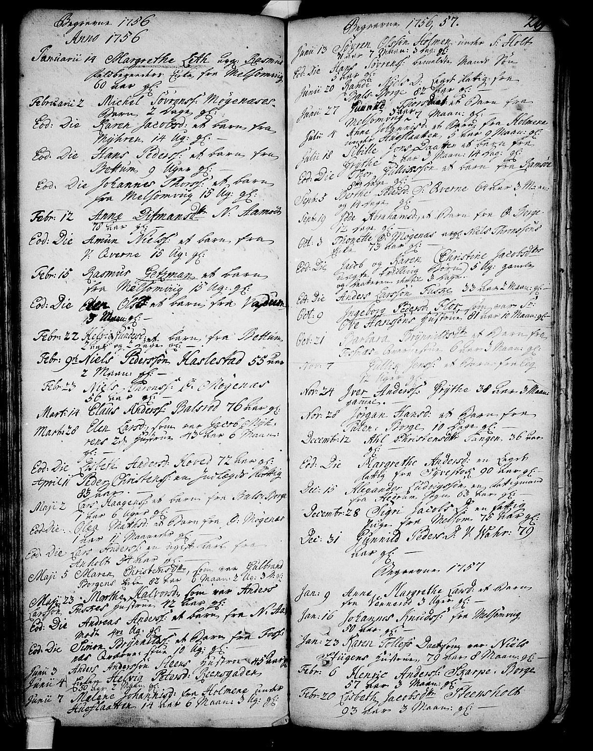 Stokke kirkebøker, AV/SAKO-A-320/F/Fa/L0002: Parish register (official) no. I 2, 1732-1770, p. 219