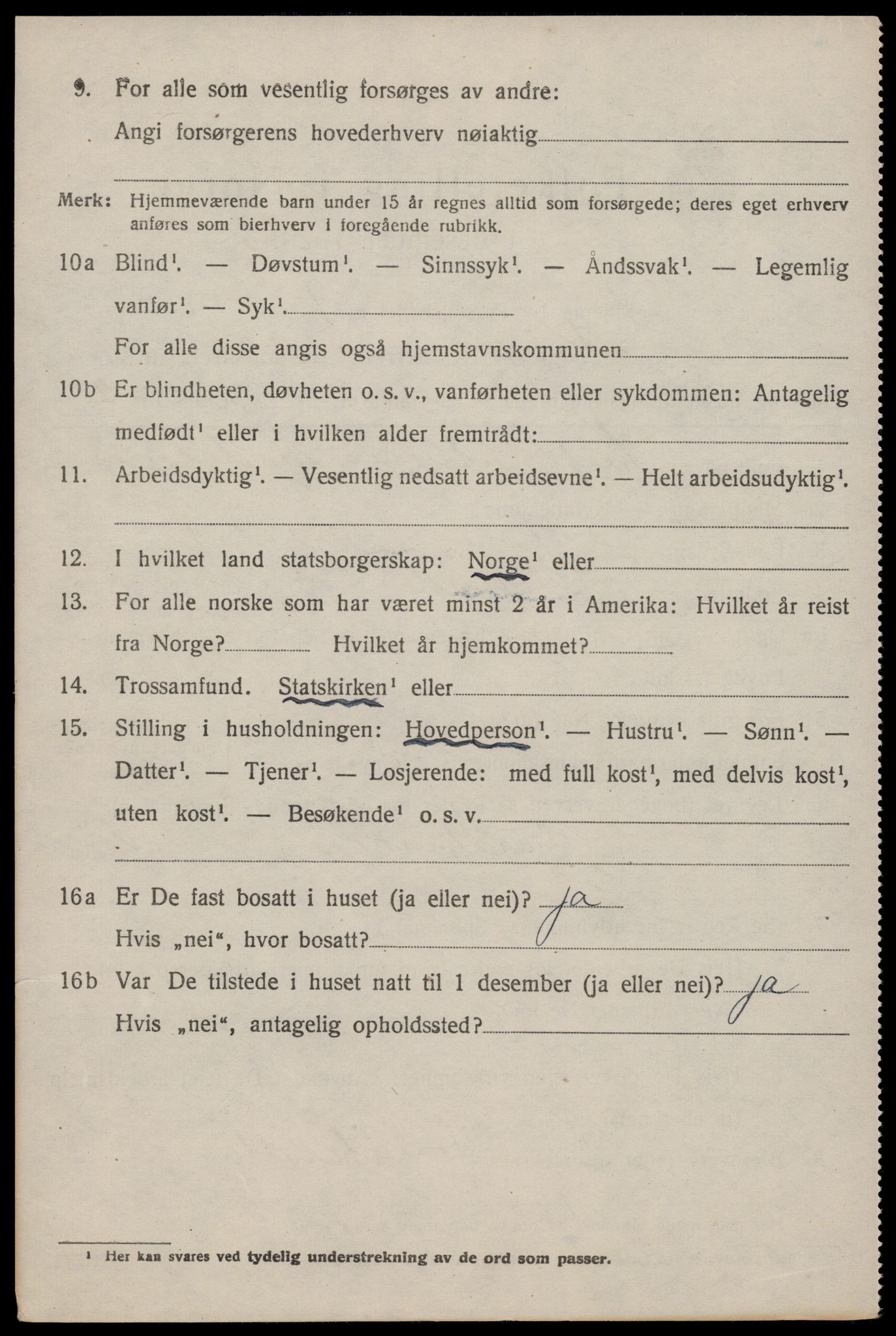 SAKO, 1920 census for Kviteseid, 1920, p. 5236