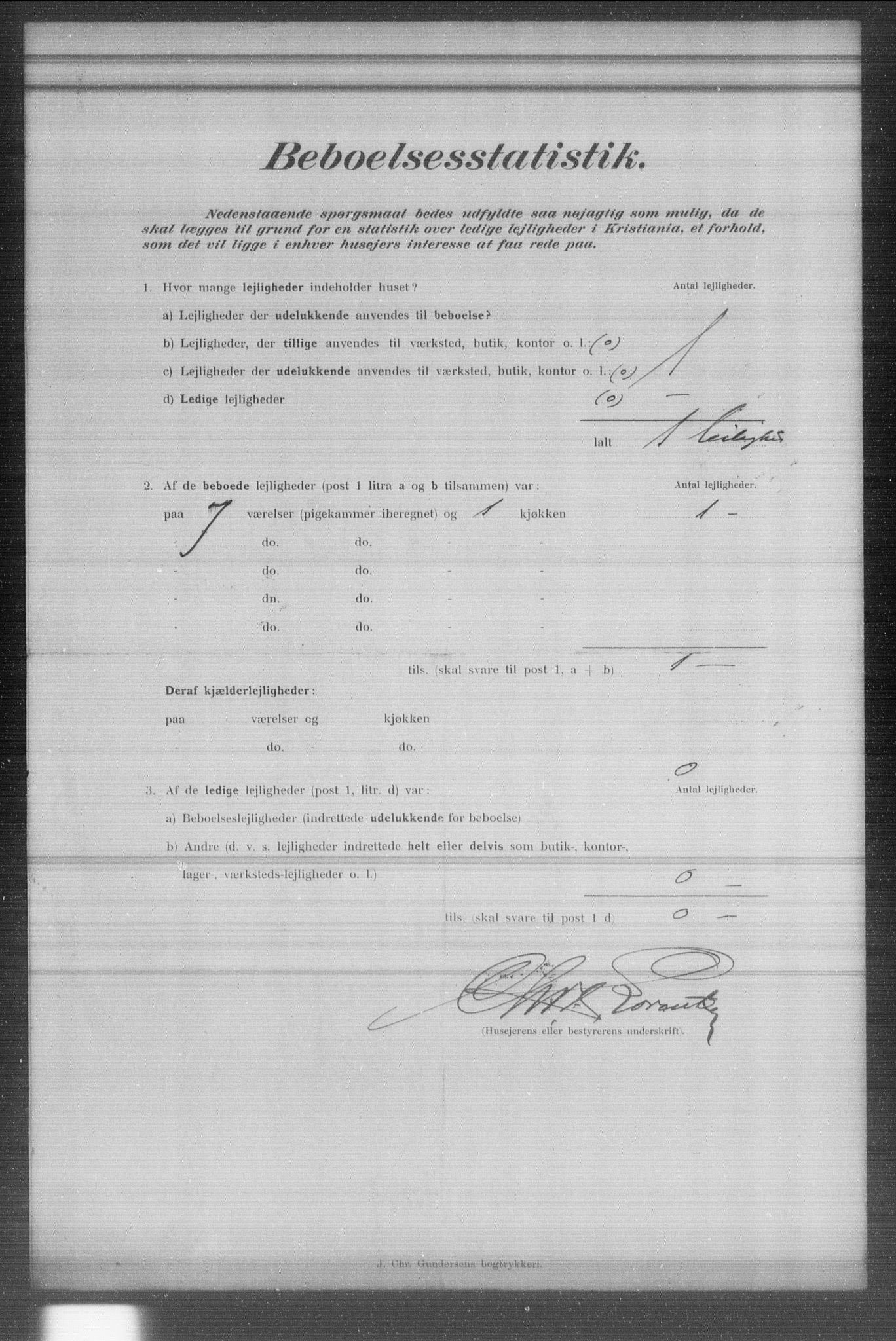 OBA, Municipal Census 1902 for Kristiania, 1902, p. 20684