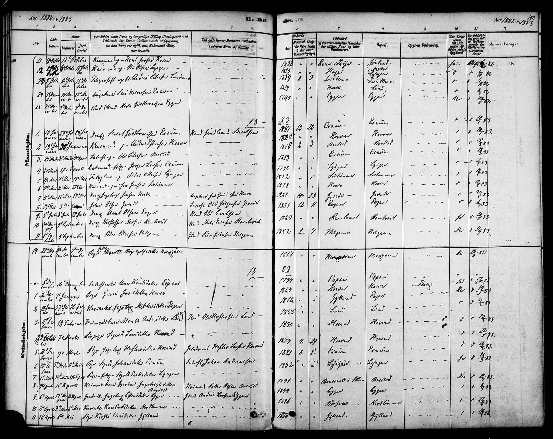 Ministerialprotokoller, klokkerbøker og fødselsregistre - Sør-Trøndelag, SAT/A-1456/692/L1105: Parish register (official) no. 692A05, 1878-1890, p. 140