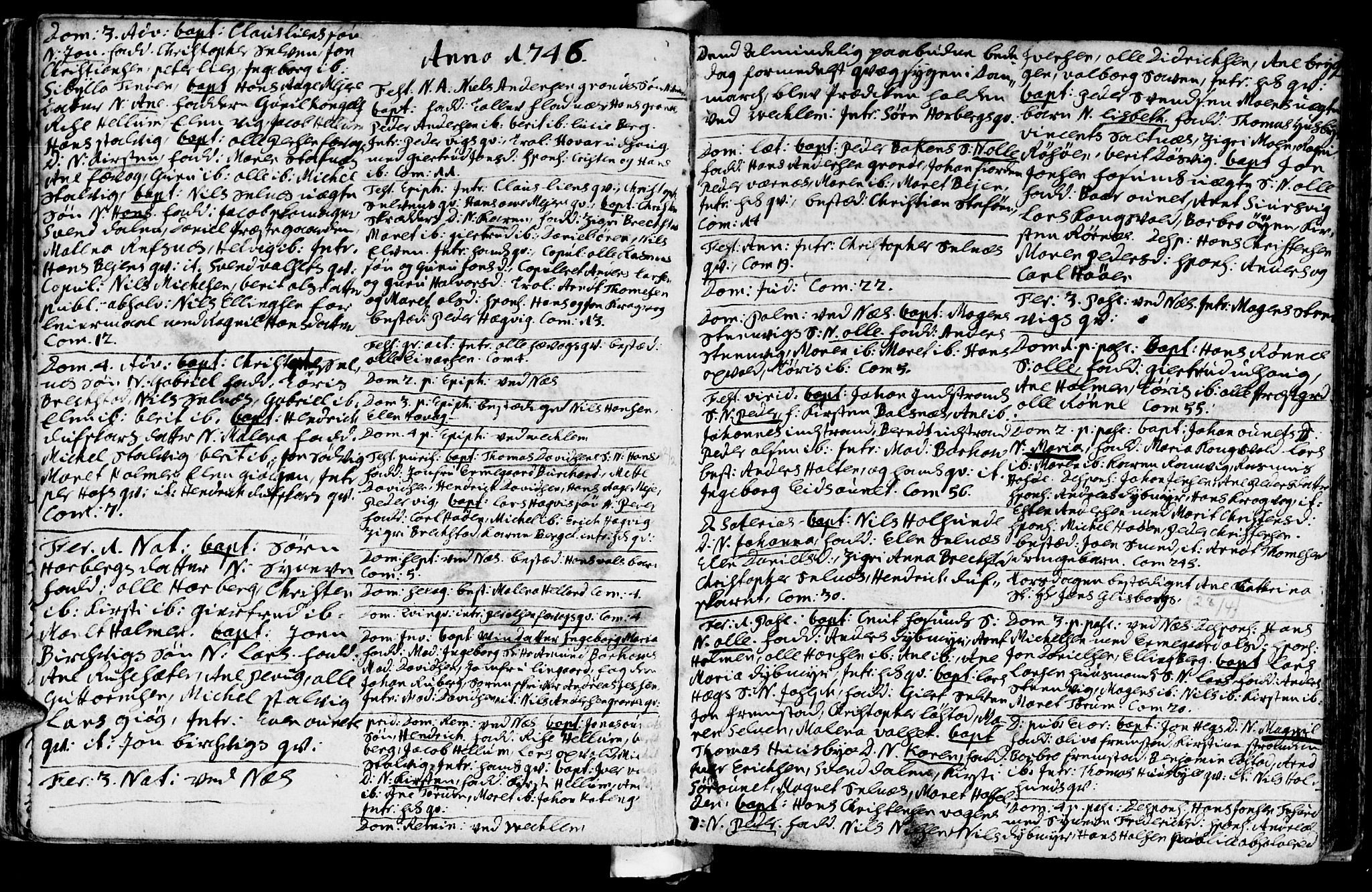 Ministerialprotokoller, klokkerbøker og fødselsregistre - Sør-Trøndelag, SAT/A-1456/659/L0732: Parish register (official) no. 659A02, 1733-1761