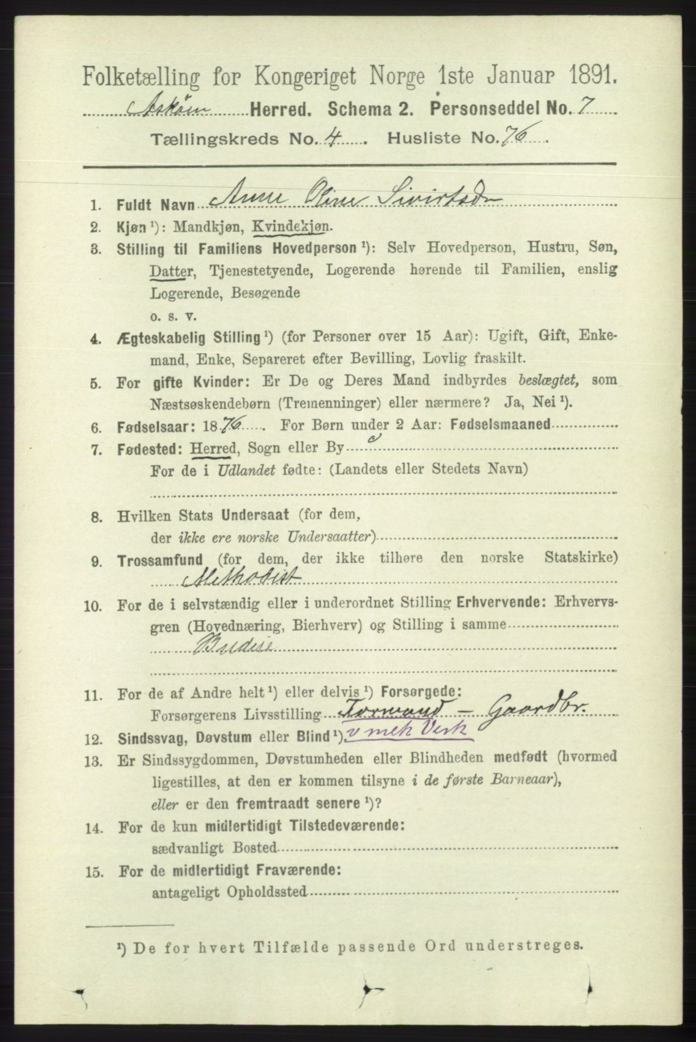 RA, 1891 census for 1247 Askøy, 1891, p. 3418