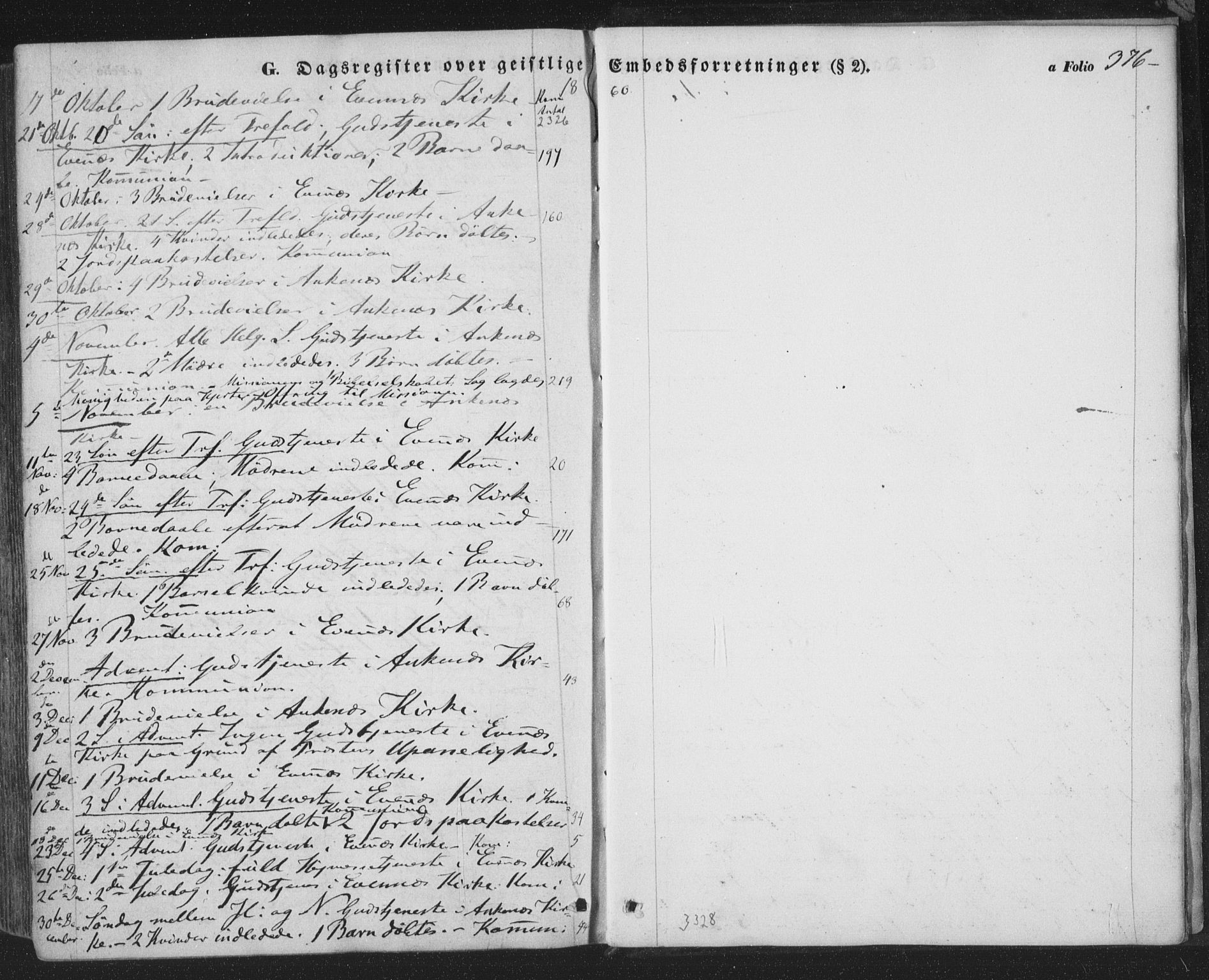 Ministerialprotokoller, klokkerbøker og fødselsregistre - Nordland, AV/SAT-A-1459/863/L0895: Parish register (official) no. 863A07, 1851-1860, p. 376