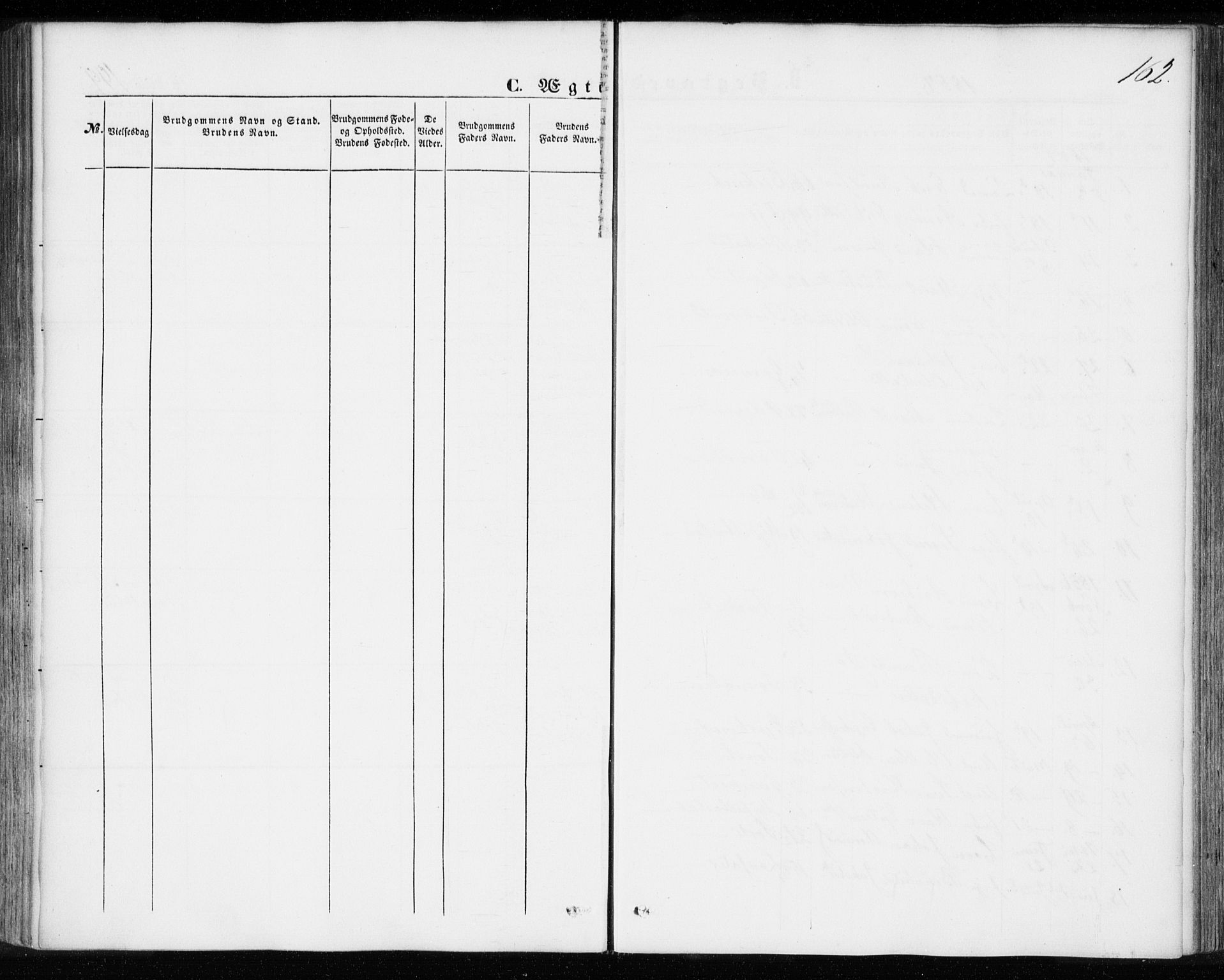 Ministerialprotokoller, klokkerbøker og fødselsregistre - Møre og Romsdal, AV/SAT-A-1454/584/L0965: Parish register (official) no. 584A05, 1857-1868, p. 162