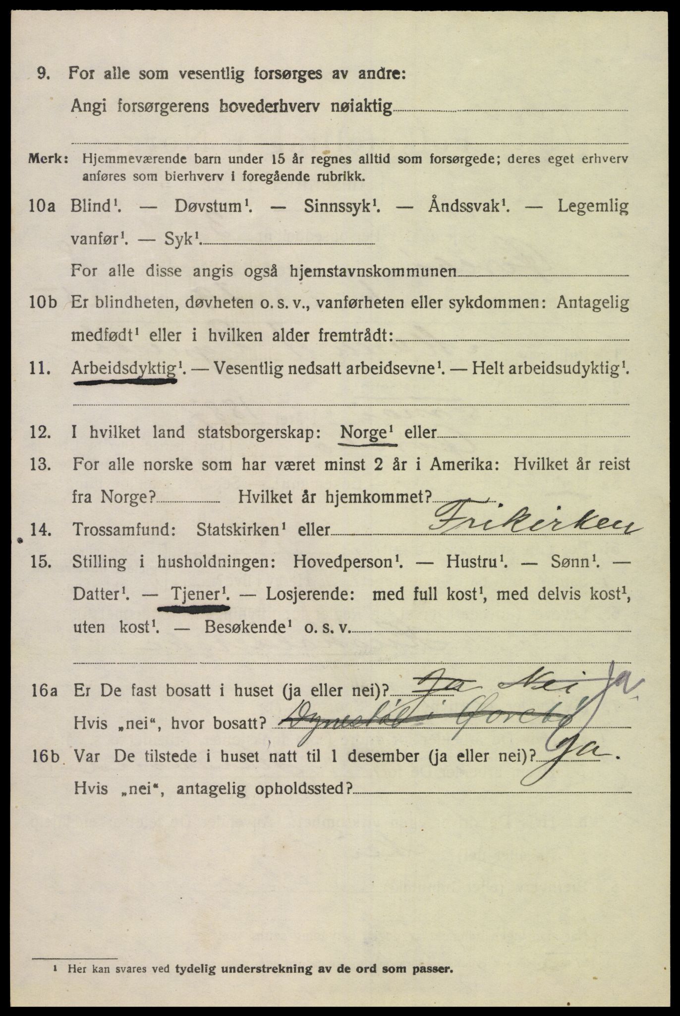 SAK, 1920 census for Øvrebø, 1920, p. 1775