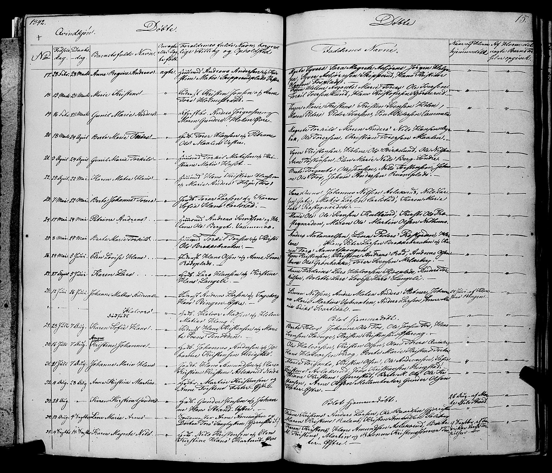 Skiptvet prestekontor Kirkebøker, AV/SAO-A-20009/F/Fa/L0006: Parish register (official) no. 6, 1839-1860, p. 15