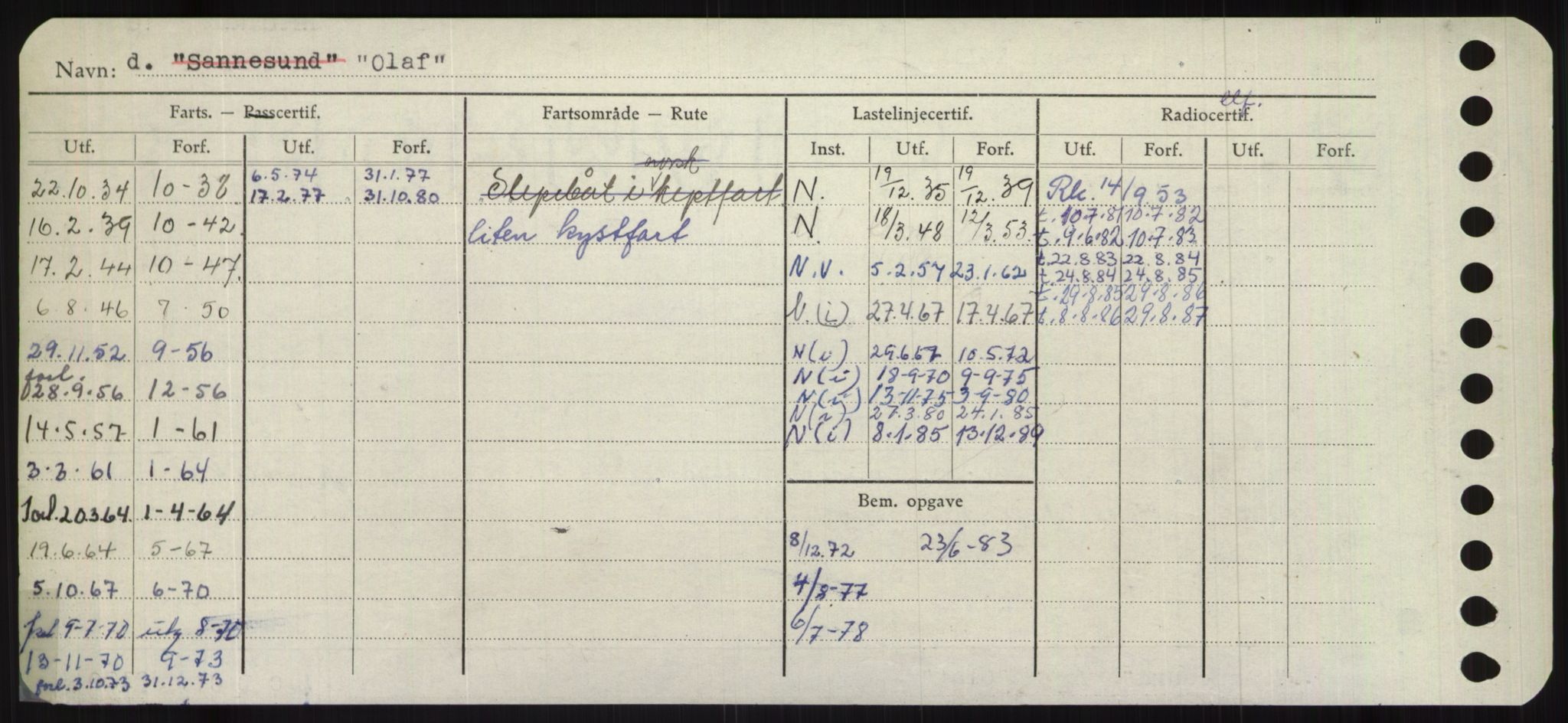 Sjøfartsdirektoratet med forløpere, Skipsmålingen, RA/S-1627/H/Ha/L0004/0002: Fartøy, Mas-R / Fartøy, Odin-R, p. 24