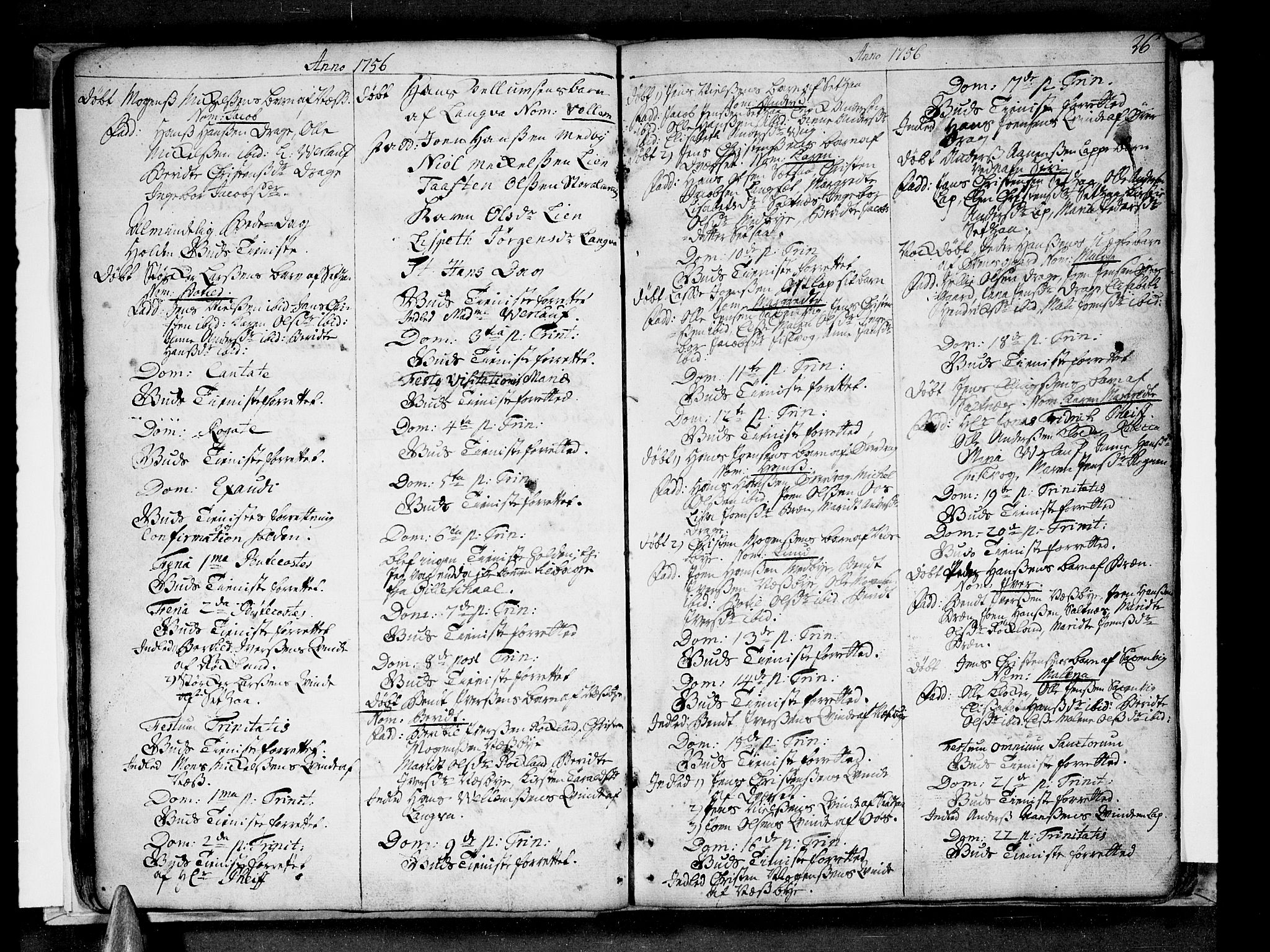 Ministerialprotokoller, klokkerbøker og fødselsregistre - Nordland, SAT/A-1459/847/L0663: Parish register (official) no. 847A03, 1749-1770, p. 26