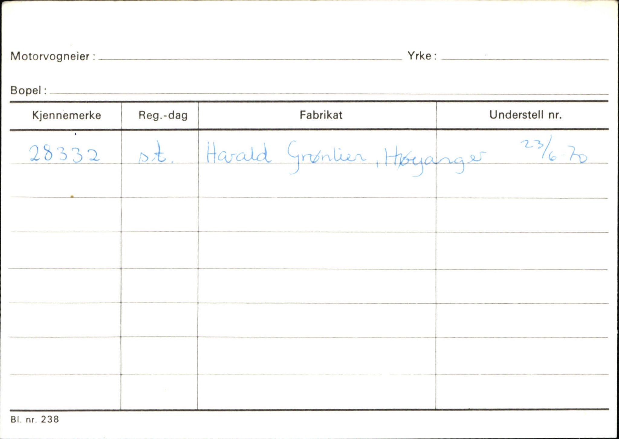 Statens vegvesen, Sogn og Fjordane vegkontor, AV/SAB-A-5301/4/F/L0133: Eigarregister Bremanger A-Å. Gaular A-H, 1945-1975, p. 848